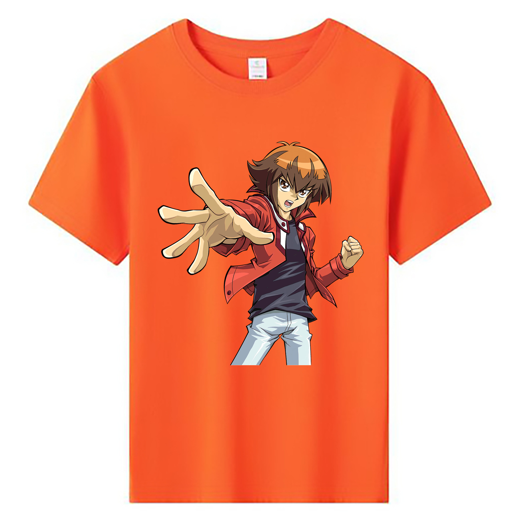 （画像用） 遊☆戯☆王 Yu-Gi-Oh! 綿100％キッズTシャツ（フロントプリント）