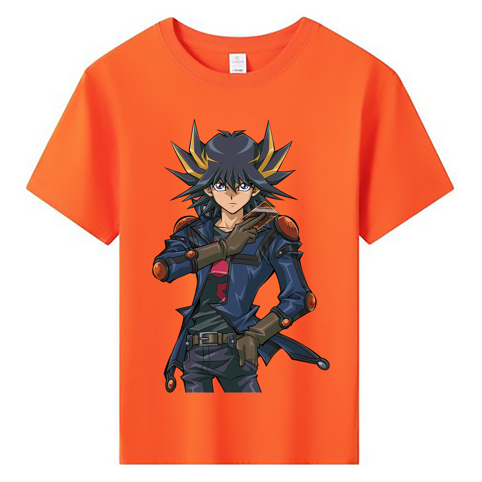 （画像用） 遊☆戯☆王 Yu-Gi-Oh! 綿100％キッズTシャツ（フロントプリント）