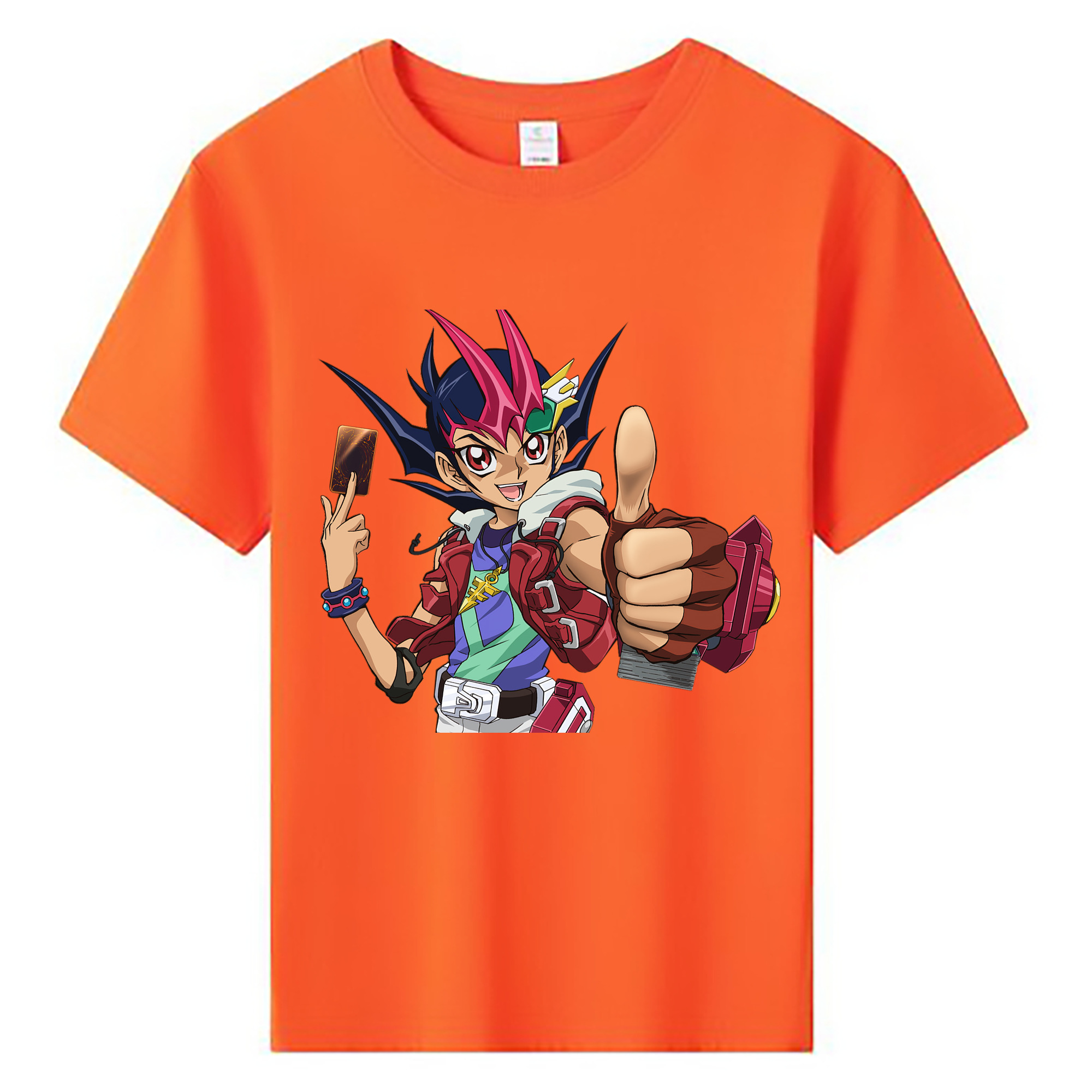 （画像用） 遊☆戯☆王 Yu-Gi-Oh! 綿100％キッズTシャツ（フロントプリント）