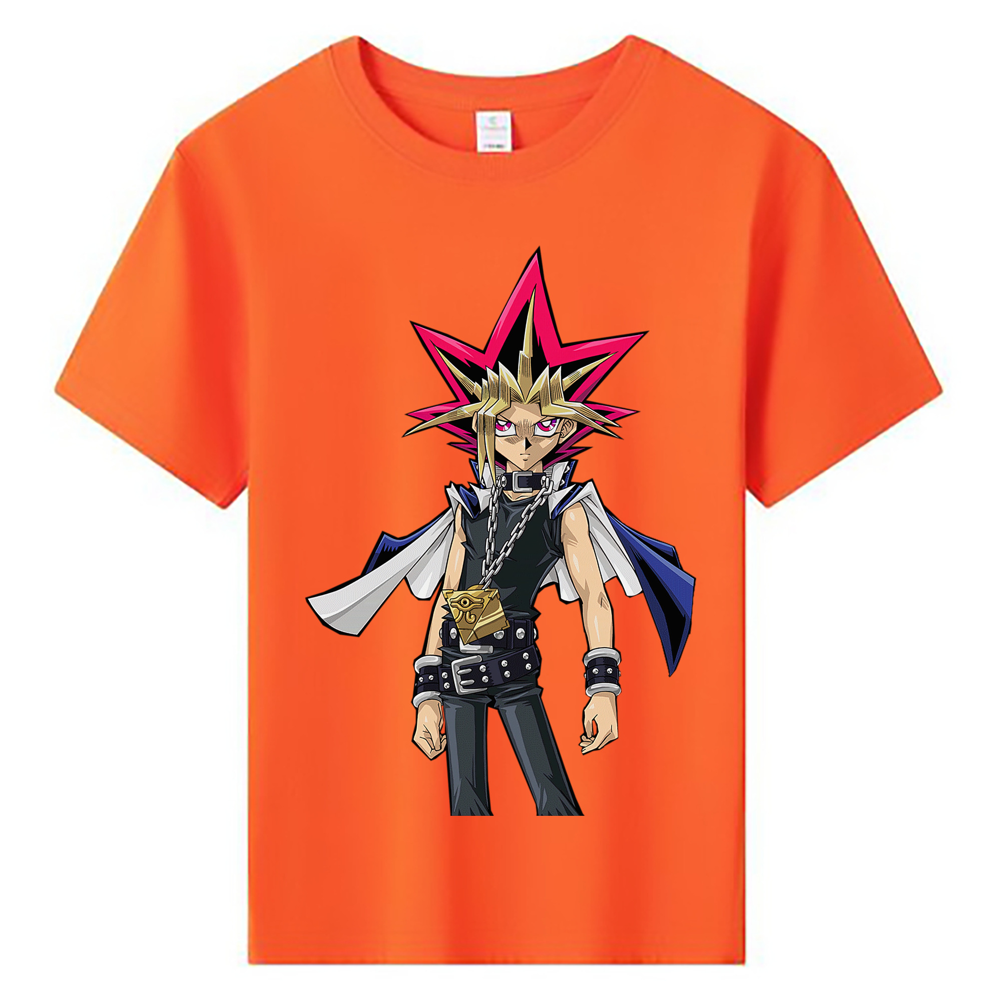 （画像用） 遊☆戯☆王 Yu-Gi-Oh! 綿100％キッズTシャツ（フロントプリント）