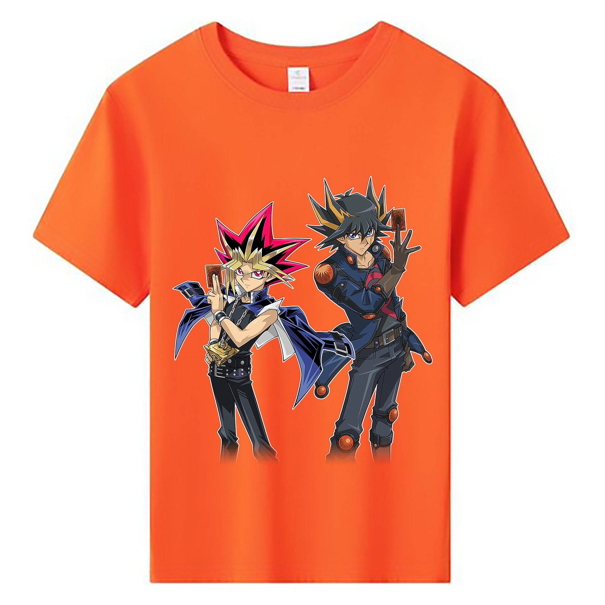（画像用） 遊☆戯☆王 Yu-Gi-Oh! 綿100％キッズTシャツ（フロントプリント）