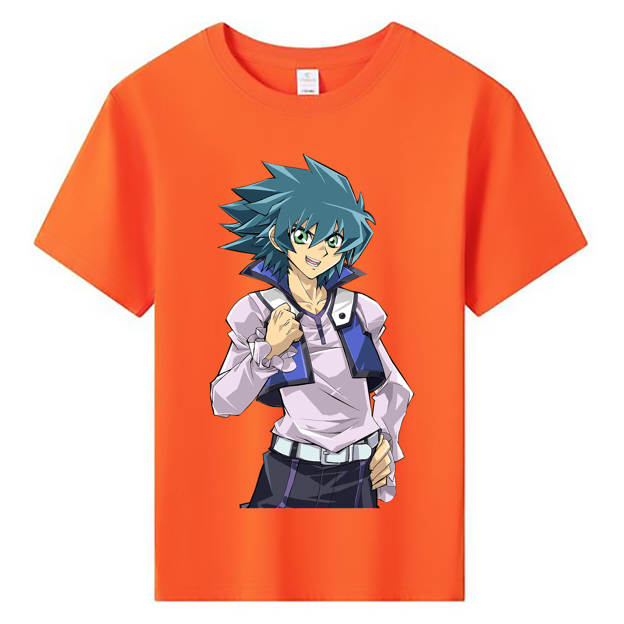 （画像用） 遊☆戯☆王 Yu-Gi-Oh! 綿100％キッズTシャツ（フロントプリント）