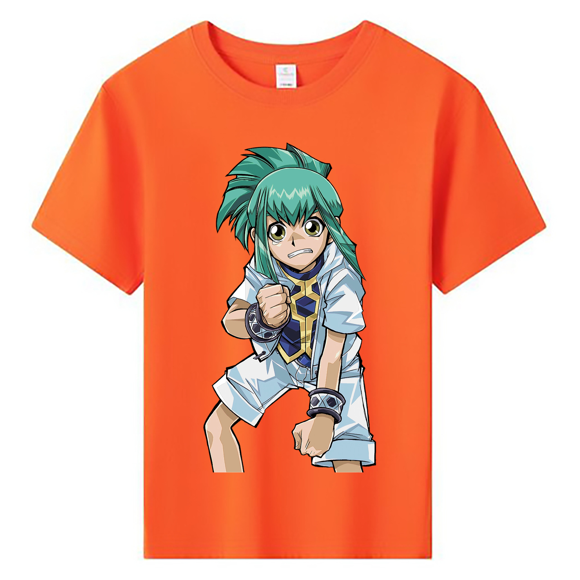 （画像用） 遊☆戯☆王 Yu-Gi-Oh! 綿100％キッズTシャツ（フロントプリント）