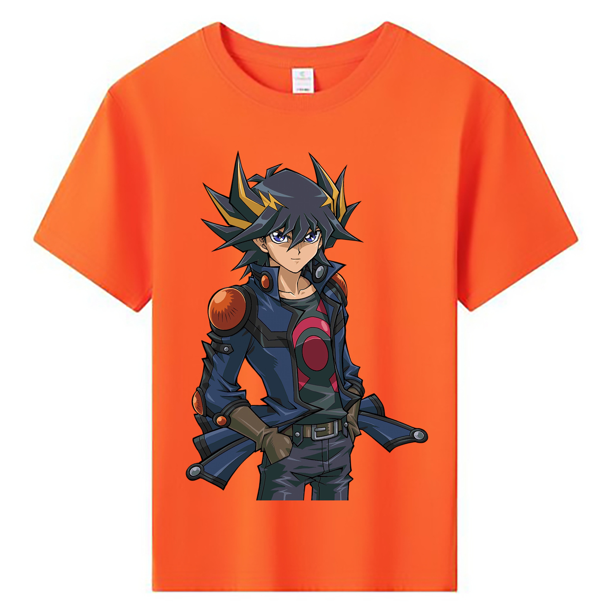（画像用） 遊☆戯☆王 Yu-Gi-Oh! 綿100％キッズTシャツ（フロントプリント）