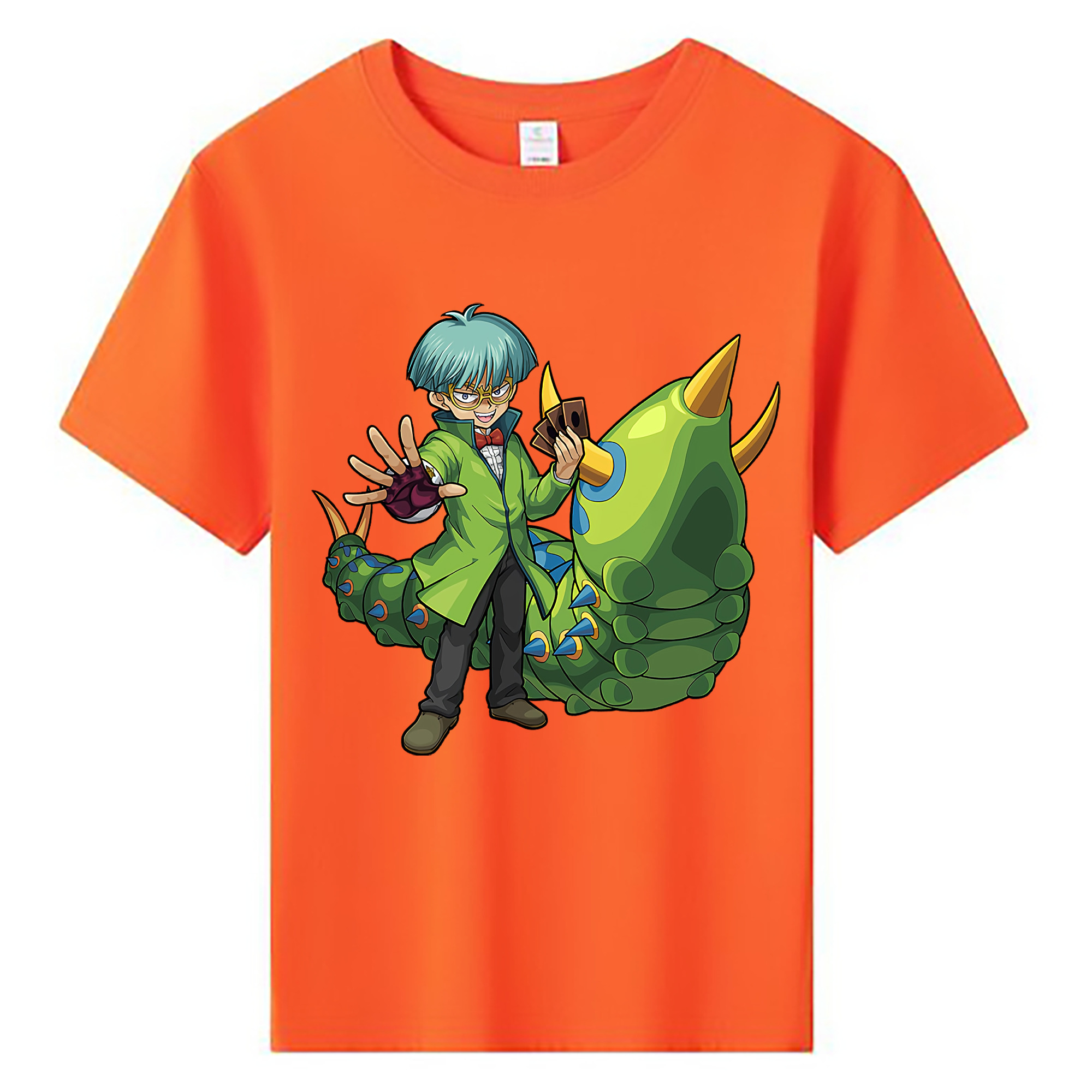 （画像用） 遊☆戯☆王 Yu-Gi-Oh! 綿100％キッズTシャツ（フロントプリント）