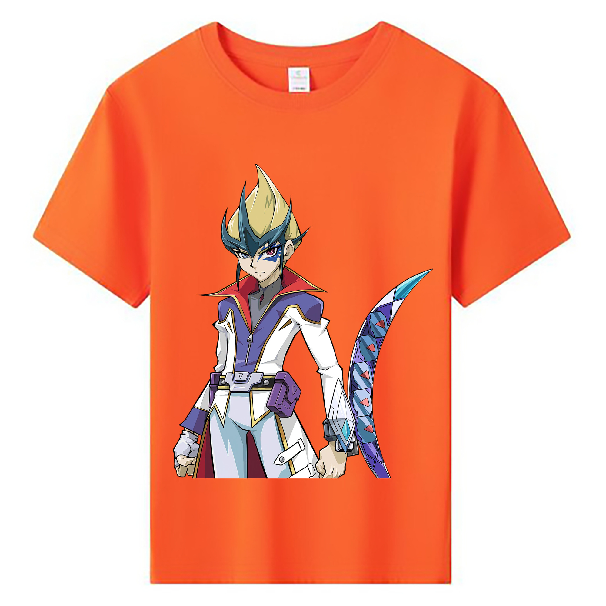 （画像用） 遊☆戯☆王 Yu-Gi-Oh! 綿100％キッズTシャツ（フロントプリント）