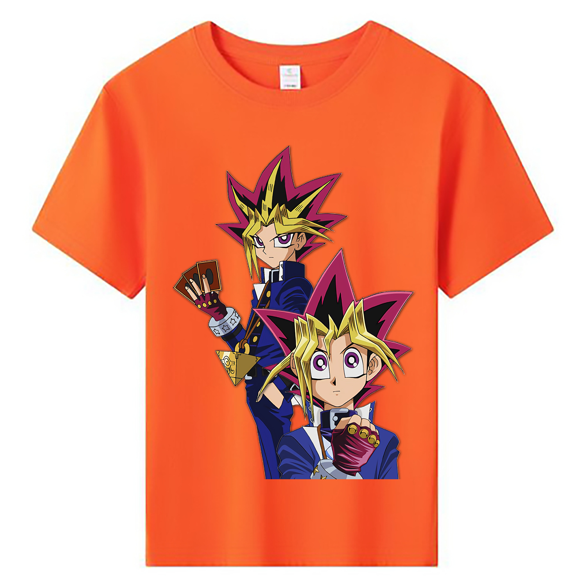 （画像用） 遊☆戯☆王 Yu-Gi-Oh! 綿100％キッズTシャツ（フロントプリント）