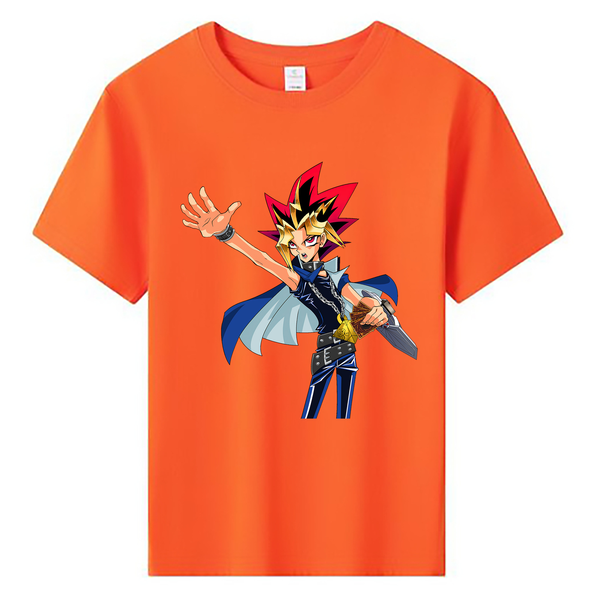 （画像用） 遊☆戯☆王 Yu-Gi-Oh! 綿100％キッズTシャツ（フロントプリント）