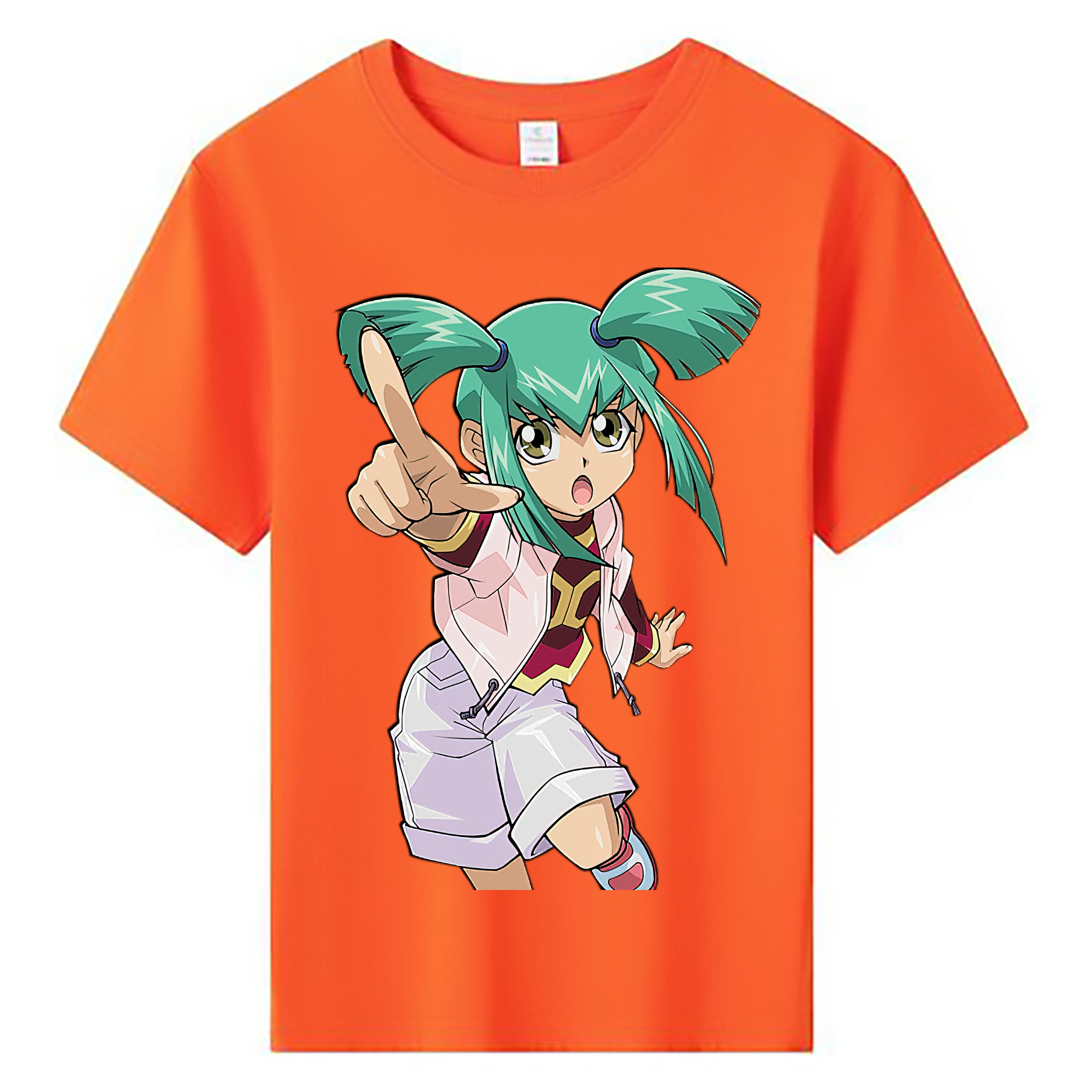 （画像用） 遊☆戯☆王 Yu-Gi-Oh! 綿100％キッズTシャツ（フロントプリント）