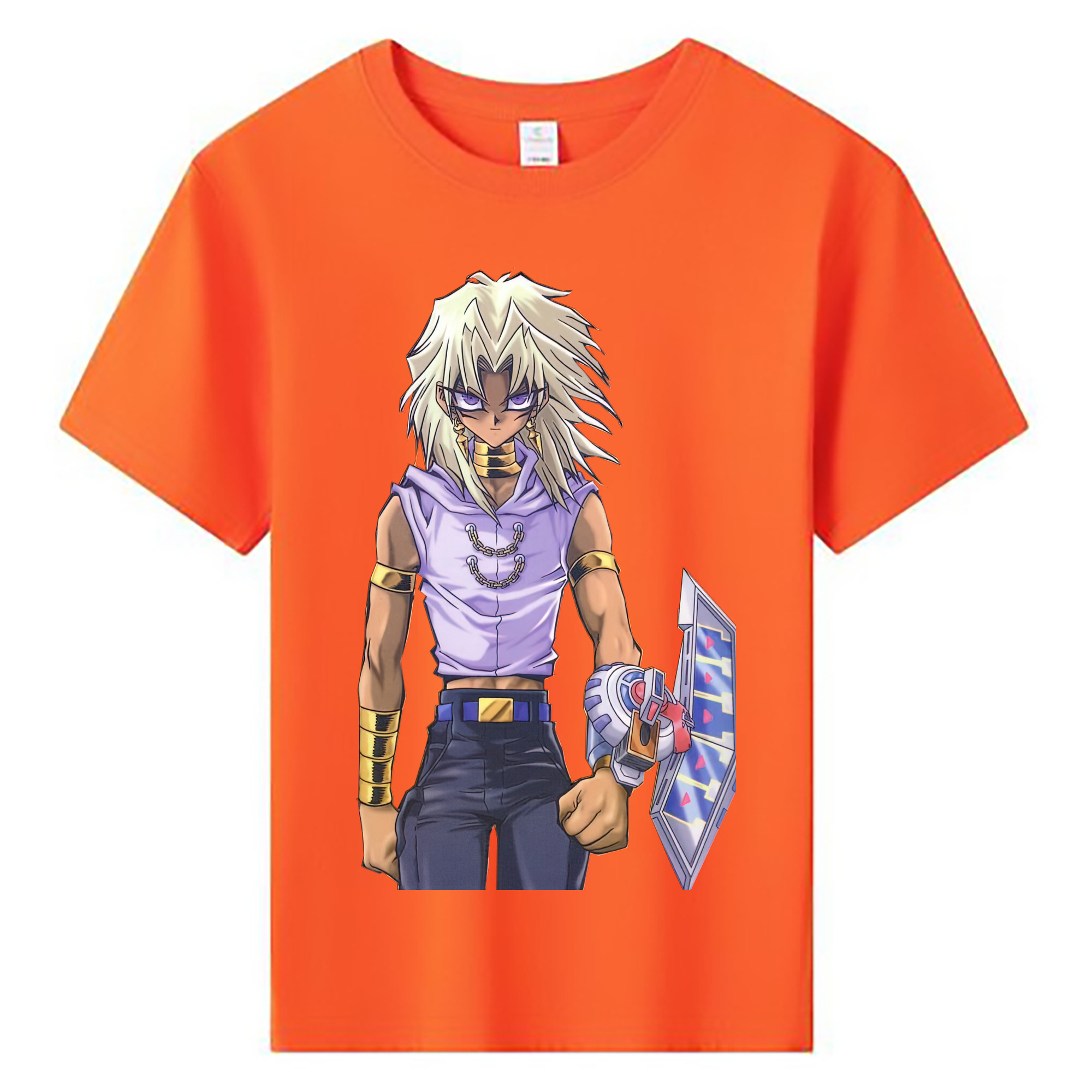（画像用） 遊☆戯☆王 Yu-Gi-Oh! 綿100％キッズTシャツ（フロントプリント）