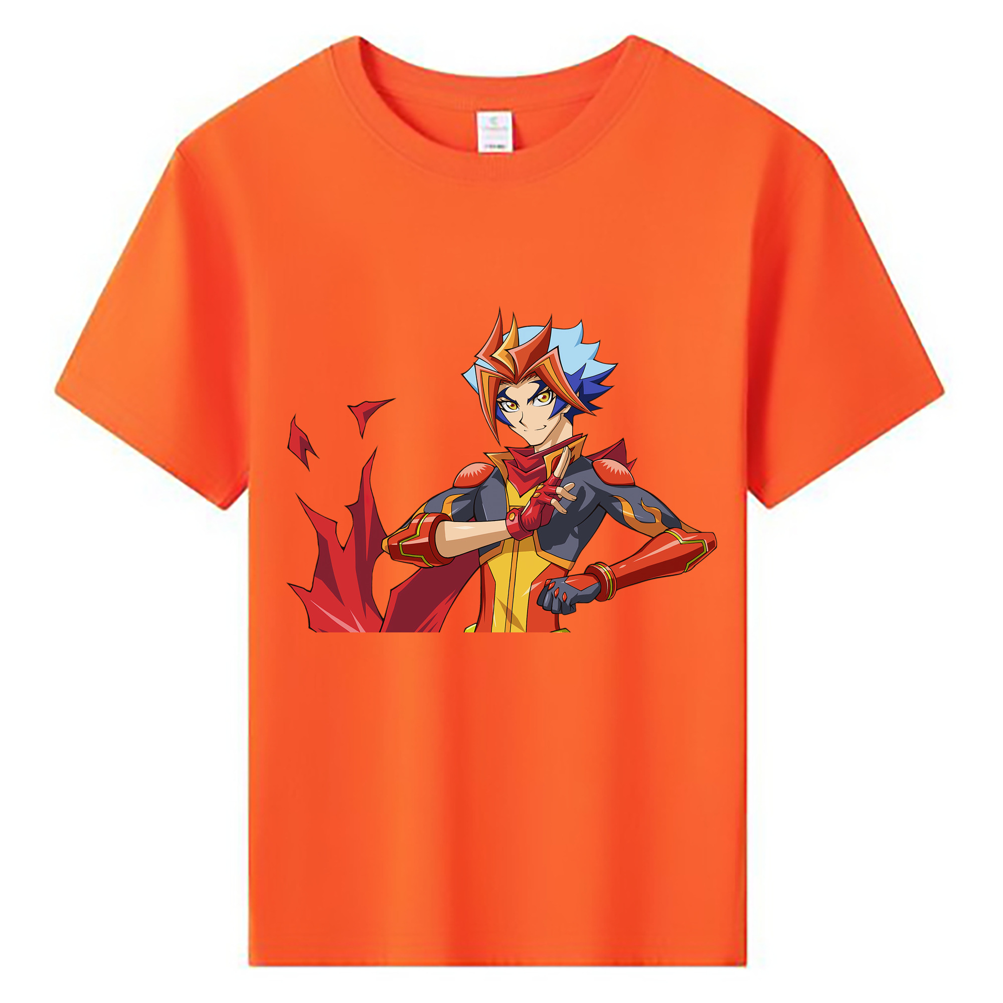 （画像用） 遊☆戯☆王 Yu-Gi-Oh! 綿100％キッズTシャツ（フロントプリント）