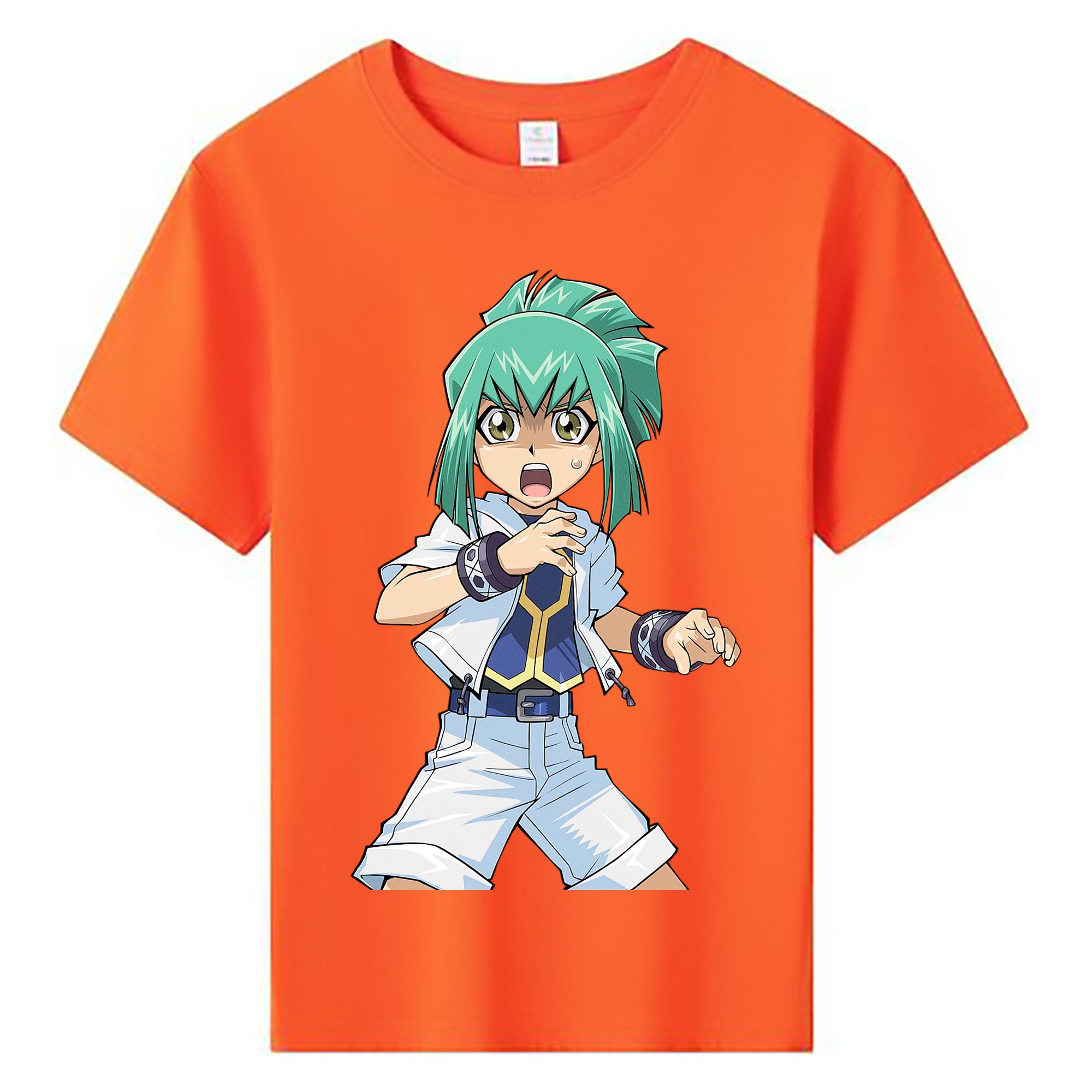 （画像用） 遊☆戯☆王 Yu-Gi-Oh! 綿100％キッズTシャツ（フロントプリント）