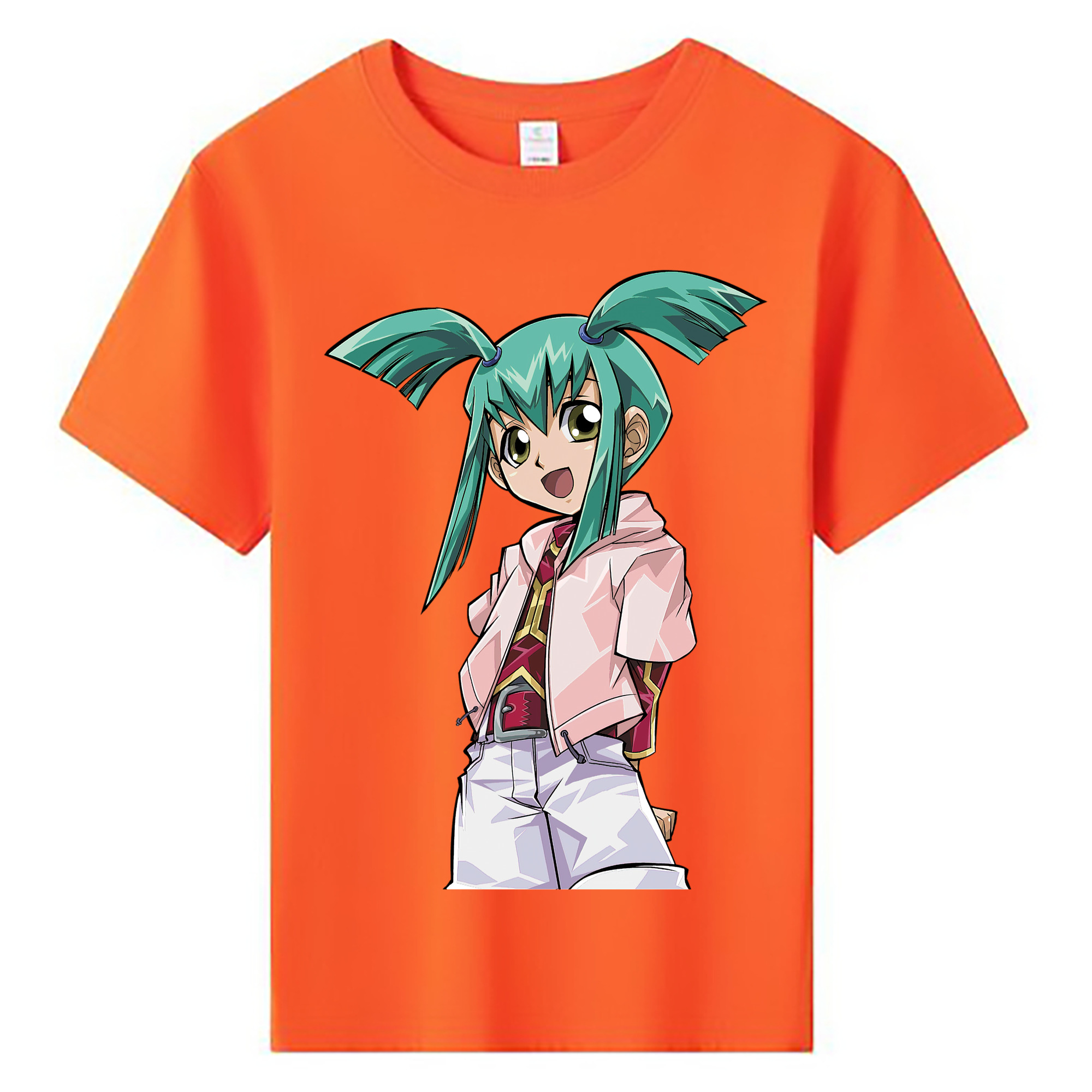 （画像用） 遊☆戯☆王 Yu-Gi-Oh! 綿100％キッズTシャツ（フロントプリント）