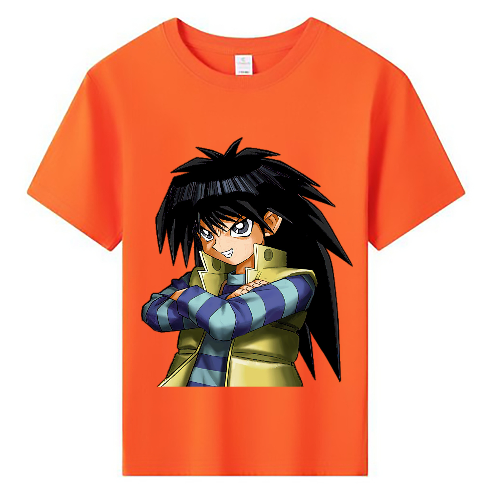 （画像用） 遊☆戯☆王 Yu-Gi-Oh! 綿100％キッズTシャツ（フロントプリント）