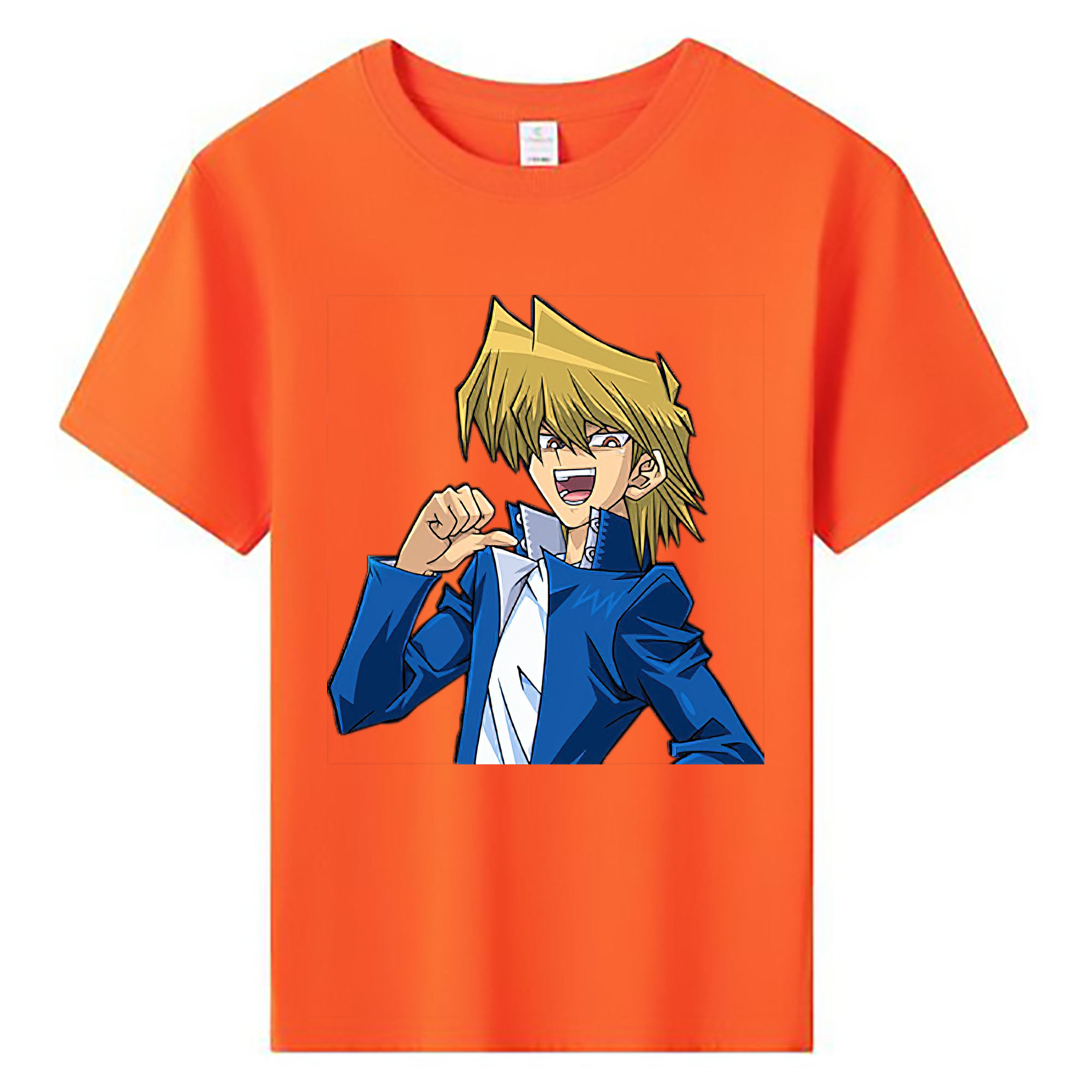 （画像用） 遊☆戯☆王 Yu-Gi-Oh! 綿100％キッズTシャツ（フロントプリント）
