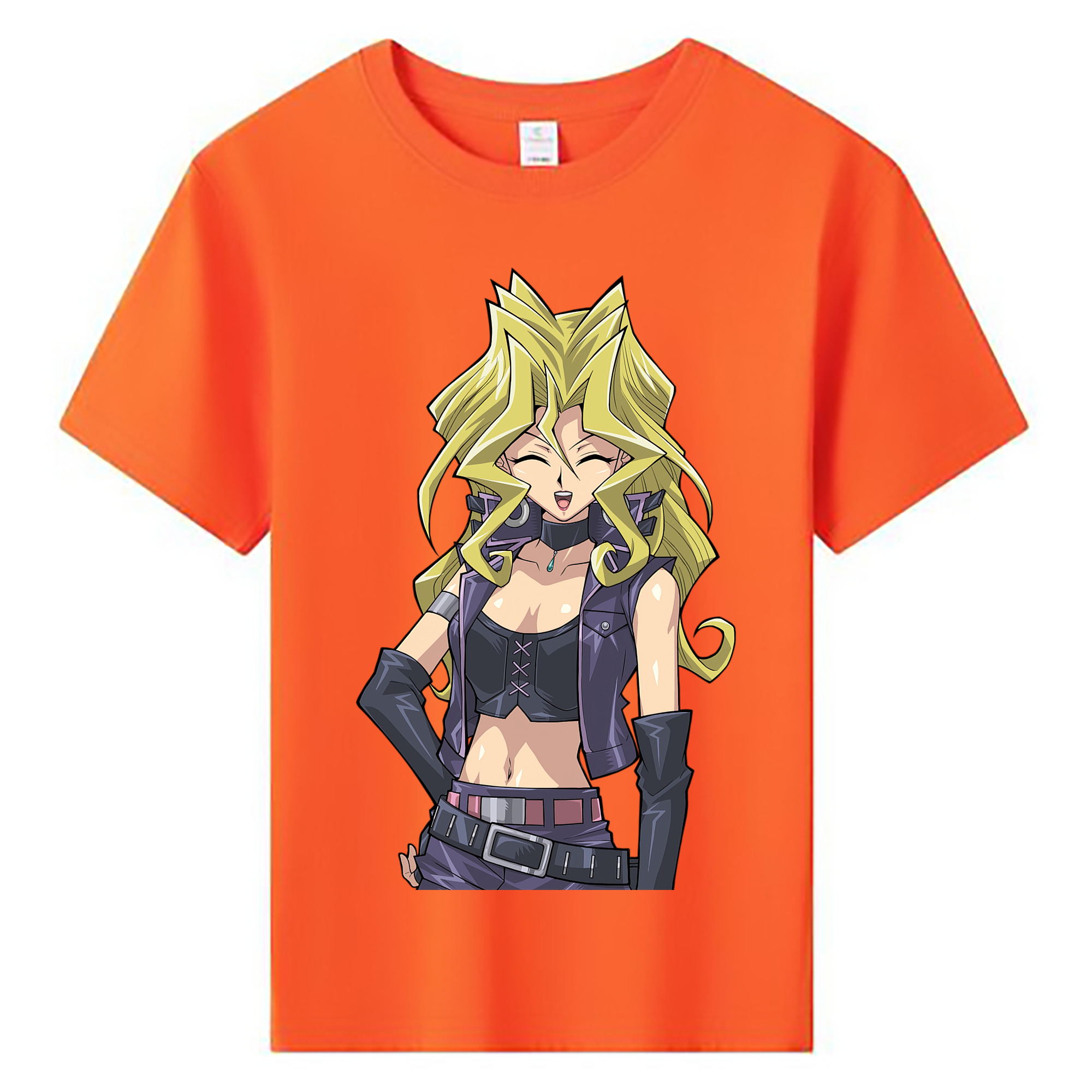 （画像用） 遊☆戯☆王 Yu-Gi-Oh! 綿100％キッズTシャツ（フロントプリント）