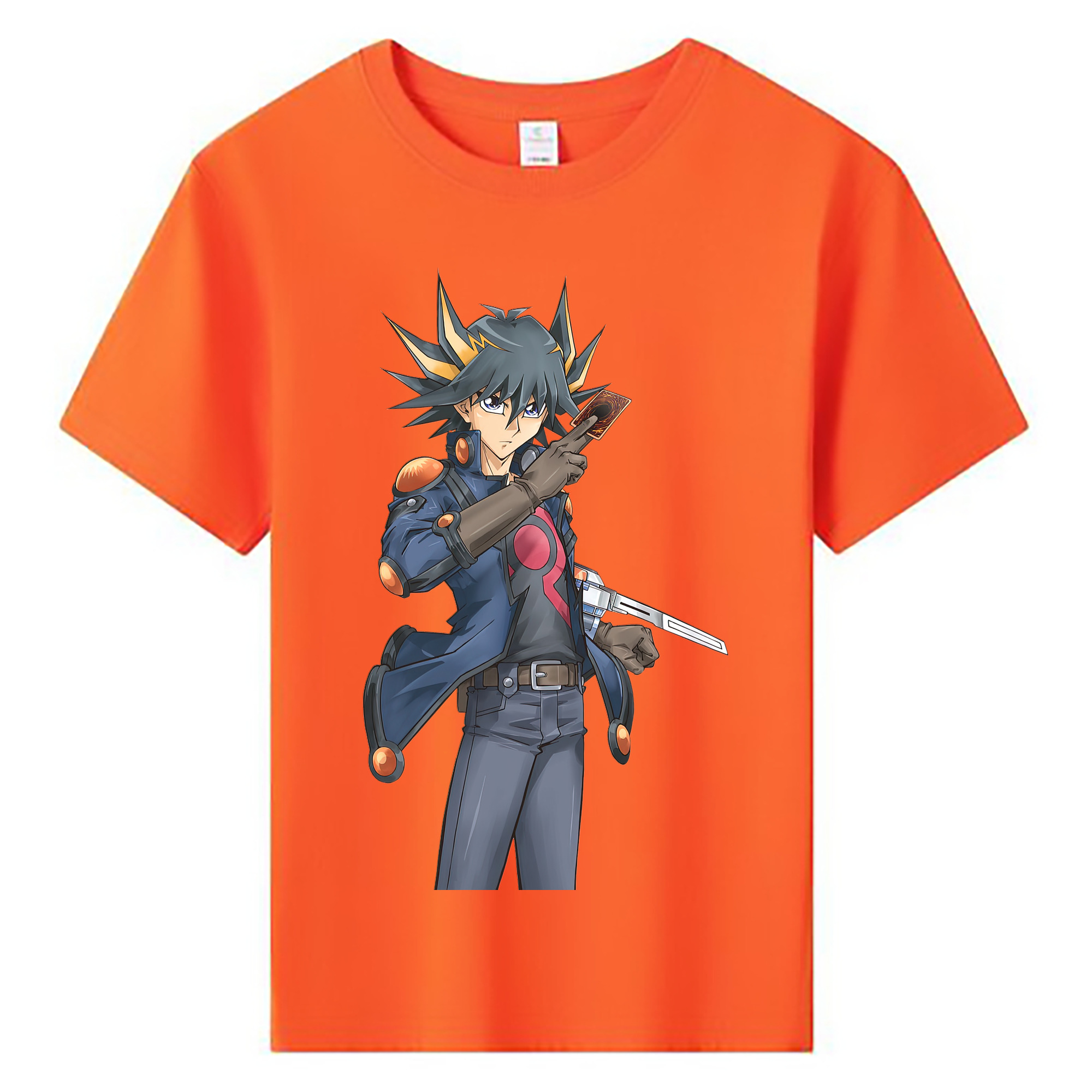 （画像用） 遊☆戯☆王 Yu-Gi-Oh! 綿100％キッズTシャツ（フロントプリント）