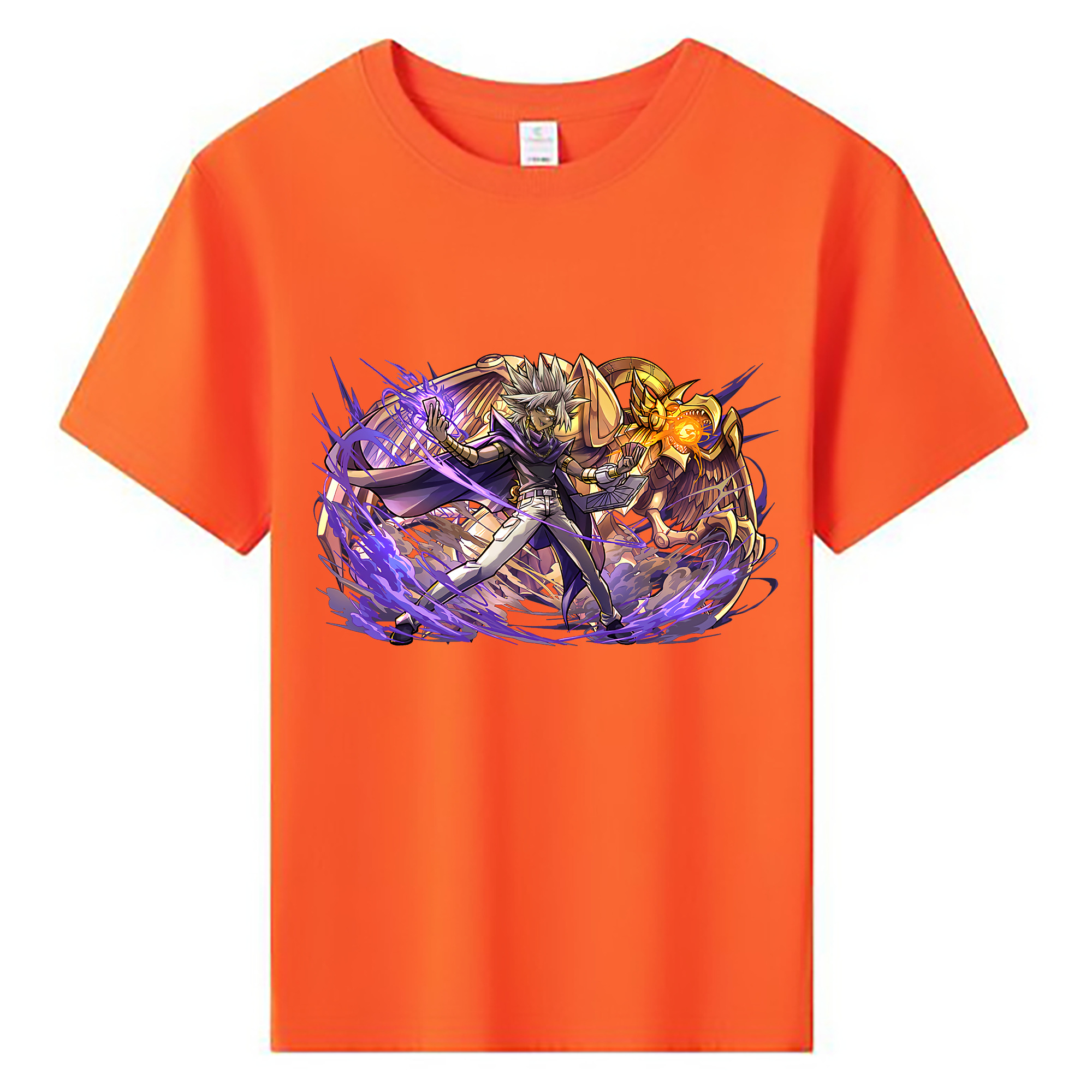 （画像用） 遊☆戯☆王 Yu-Gi-Oh! 綿100％キッズTシャツ（フロントプリント）