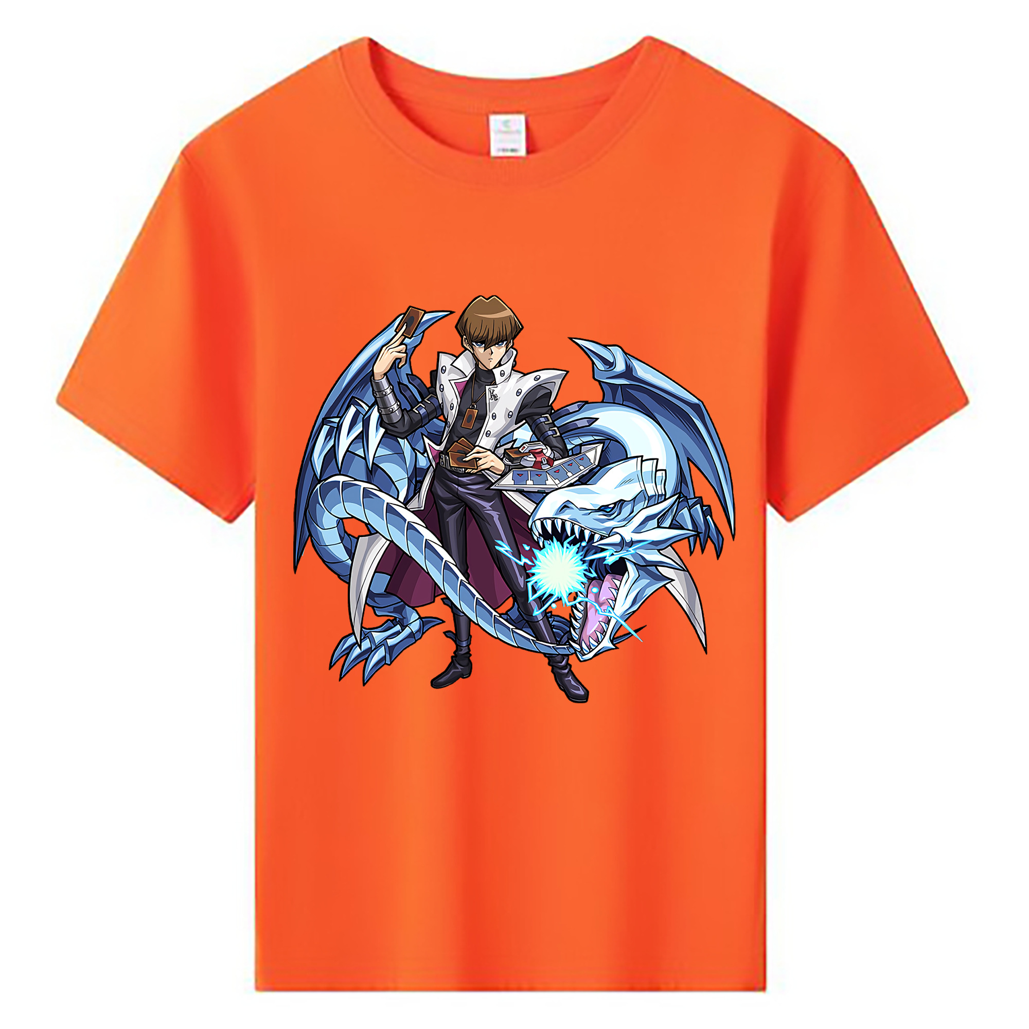 （画像用） 遊☆戯☆王 Yu-Gi-Oh! 綿100％キッズTシャツ（フロントプリント）