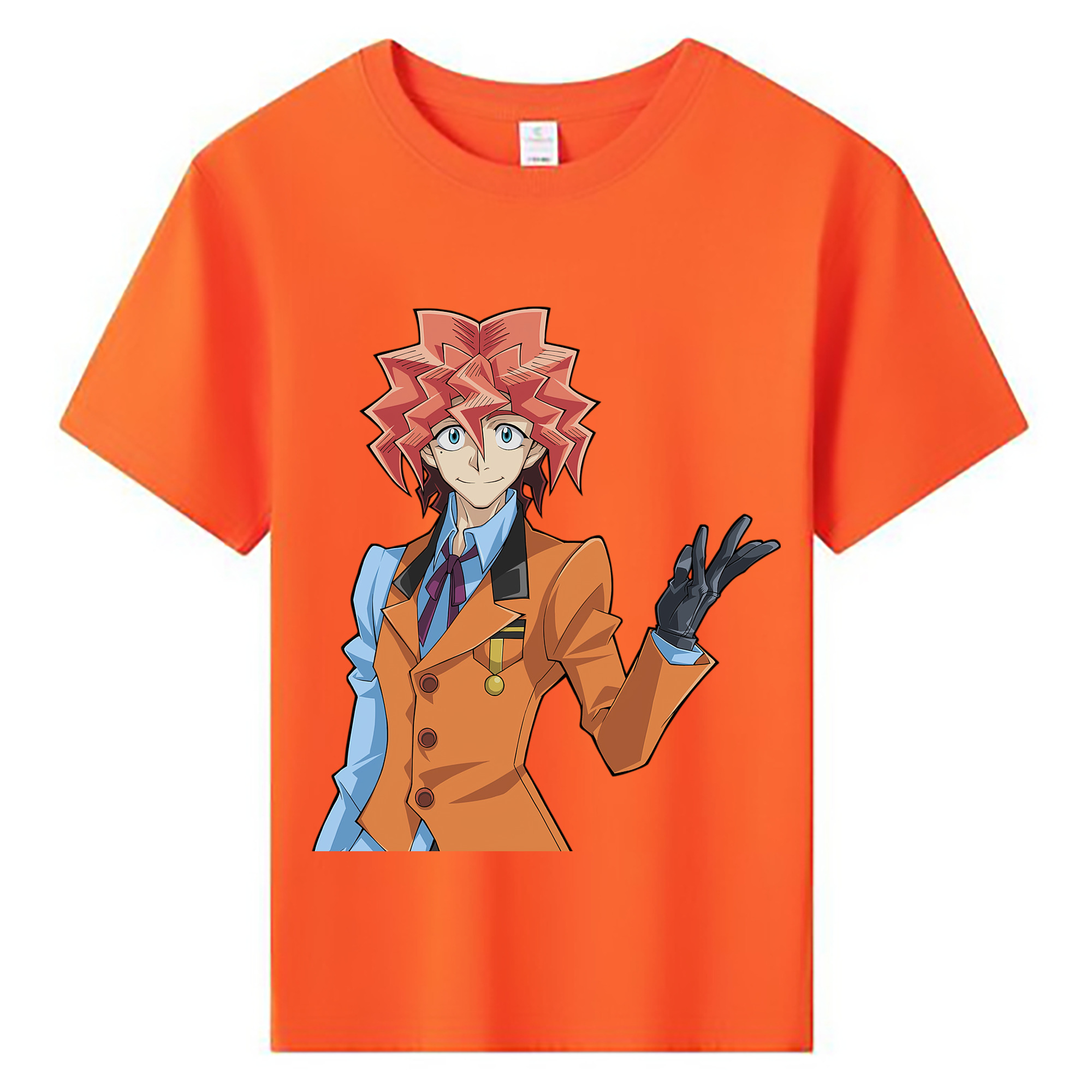 （画像用） 遊☆戯☆王 Yu-Gi-Oh! 綿100％キッズTシャツ（フロントプリント）
