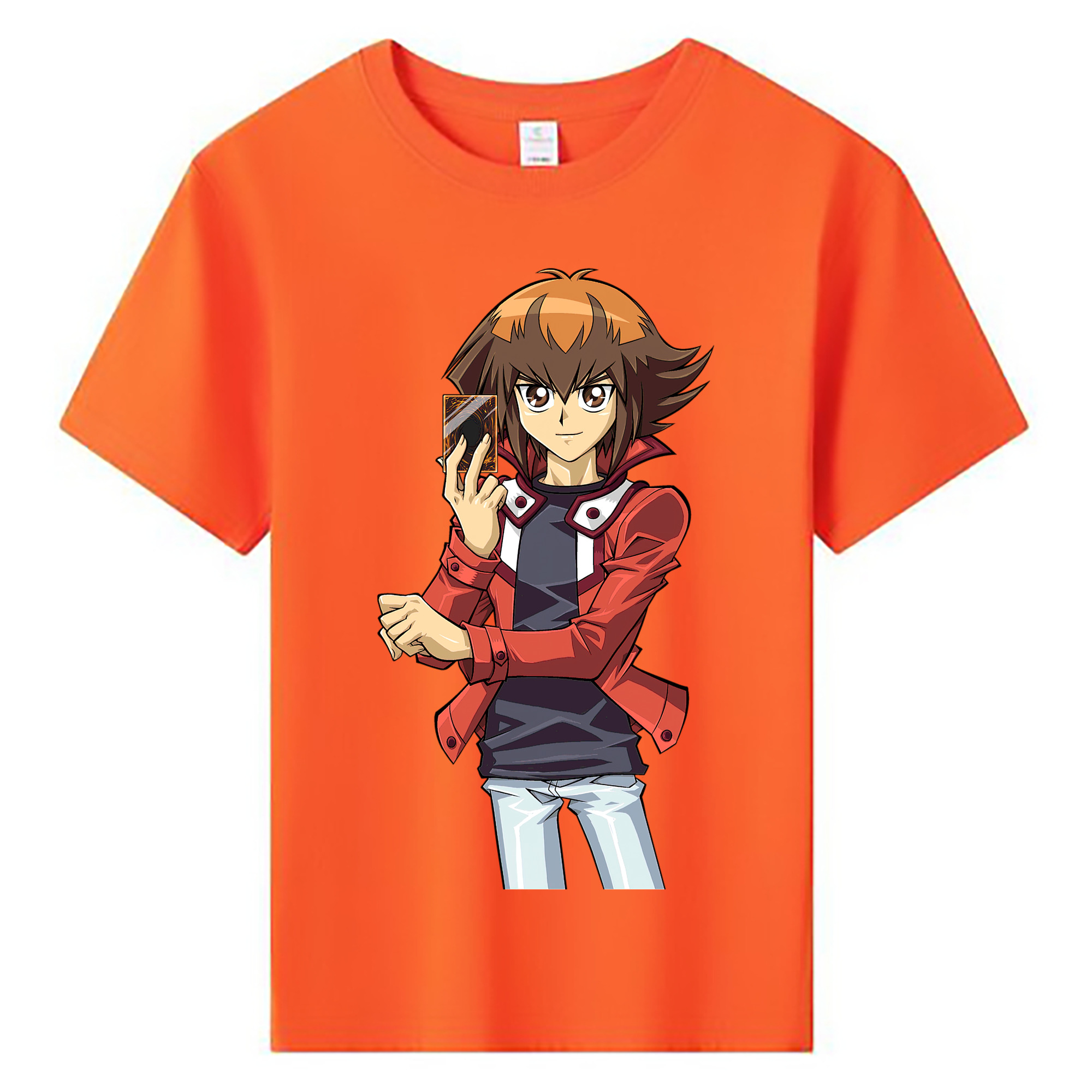 （画像用） 遊☆戯☆王 Yu-Gi-Oh! 綿100％キッズTシャツ（フロントプリント）