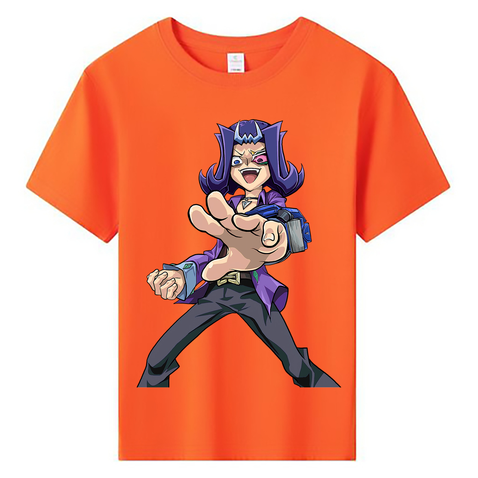 （画像用） 遊☆戯☆王 Yu-Gi-Oh! 綿100％キッズTシャツ（フロントプリント）