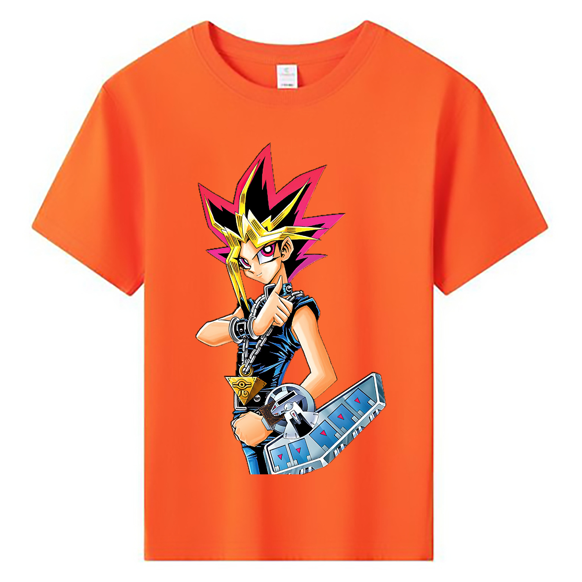 （画像用） 遊☆戯☆王 Yu-Gi-Oh! 綿100％キッズTシャツ（フロントプリント）