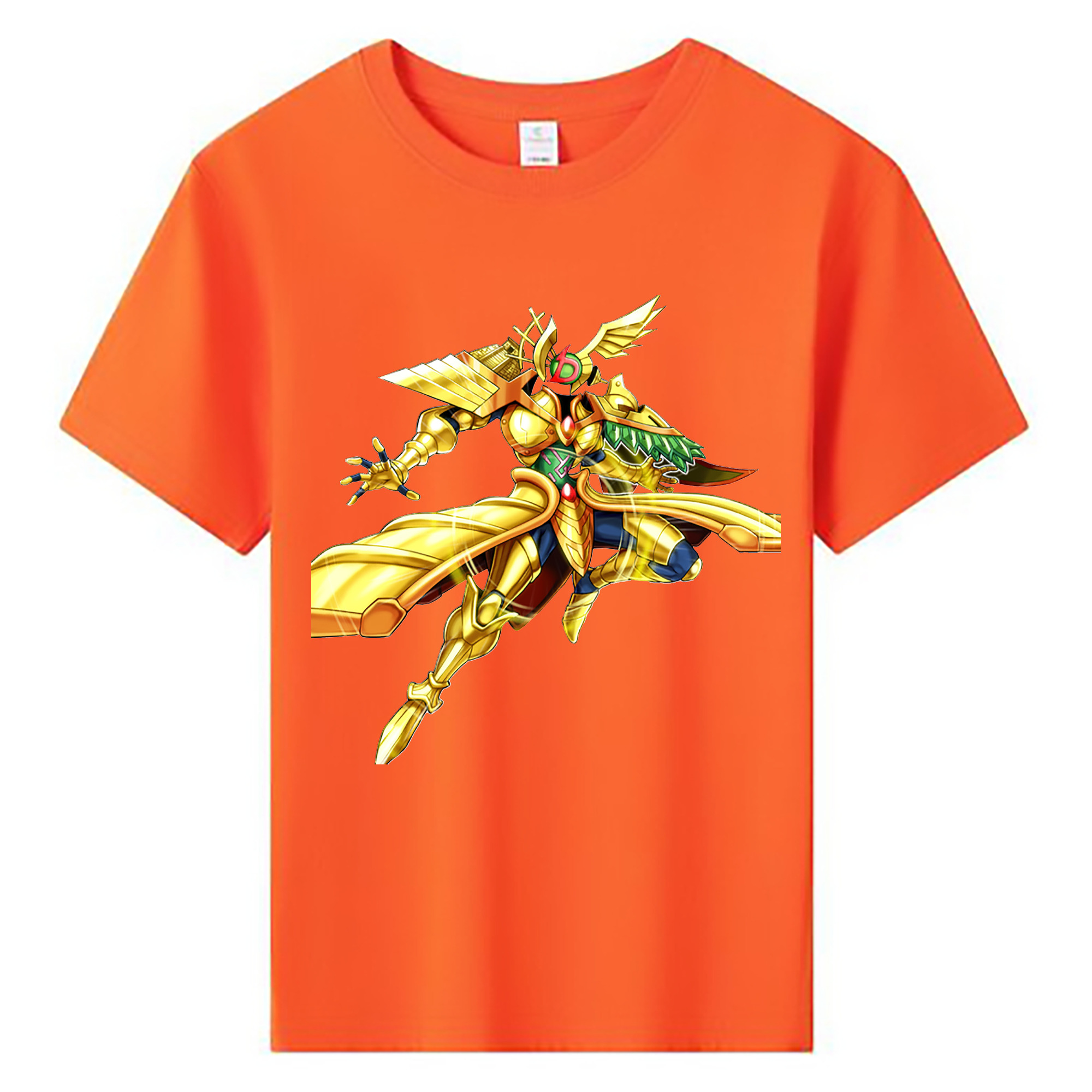 （画像用） 遊☆戯☆王 Yu-Gi-Oh! 綿100％キッズTシャツ（フロントプリント）