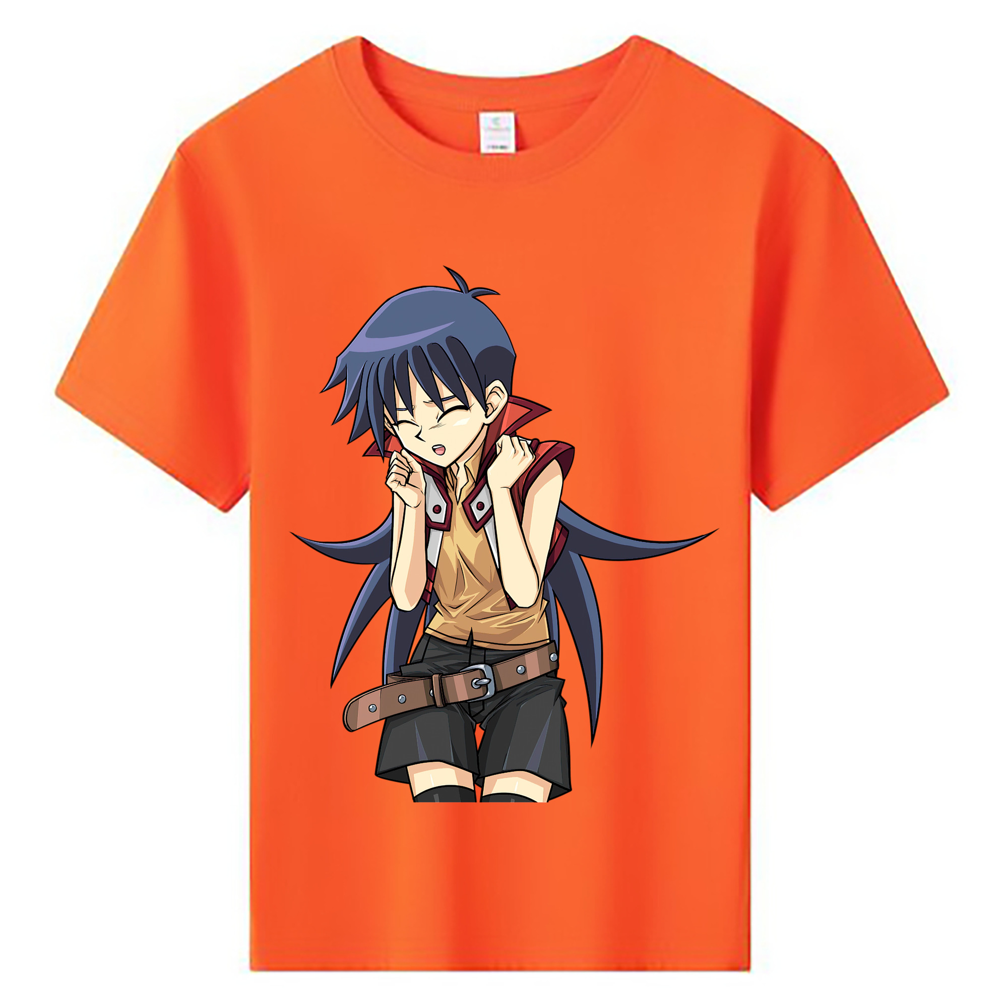 （画像用） 遊☆戯☆王 Yu-Gi-Oh! 綿100％キッズTシャツ（フロントプリント）
