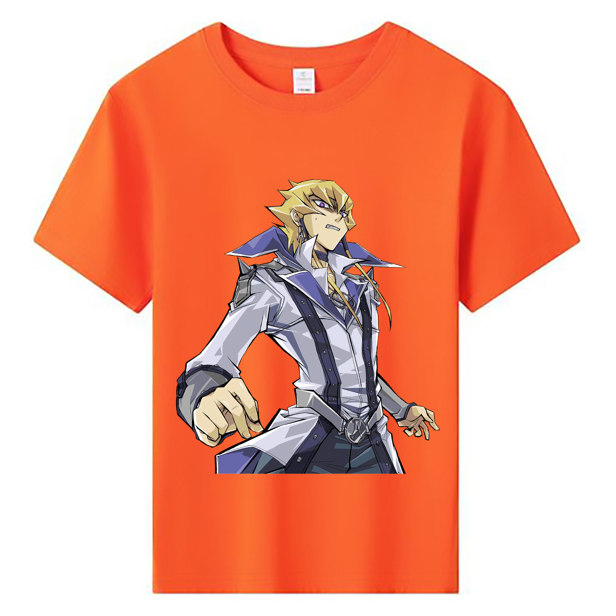 （画像用） 遊☆戯☆王 Yu-Gi-Oh! 綿100％キッズTシャツ（フロントプリント）