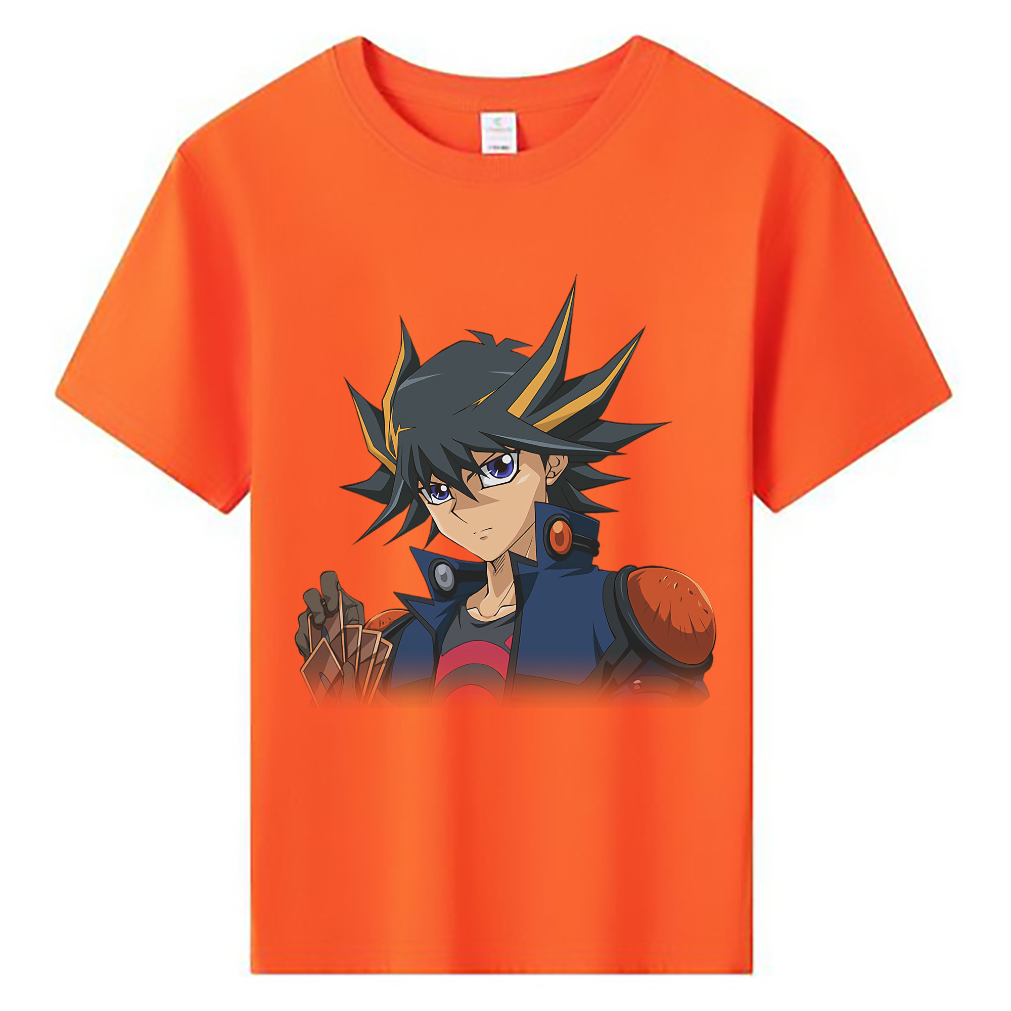 （画像用） 遊☆戯☆王 Yu-Gi-Oh! 綿100％キッズTシャツ（フロントプリント）