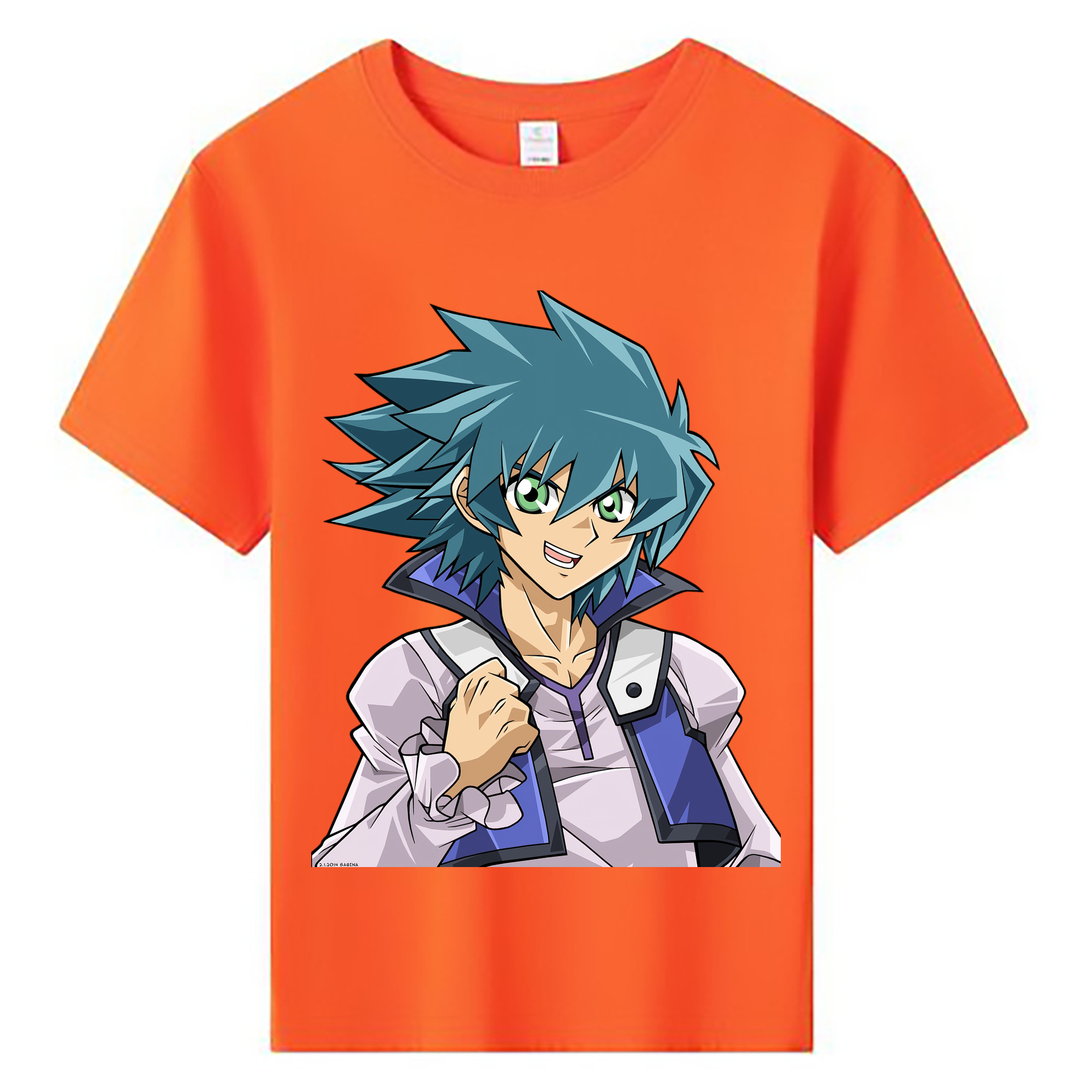 （画像用） 遊☆戯☆王 Yu-Gi-Oh! 綿100％キッズTシャツ（フロントプリント）