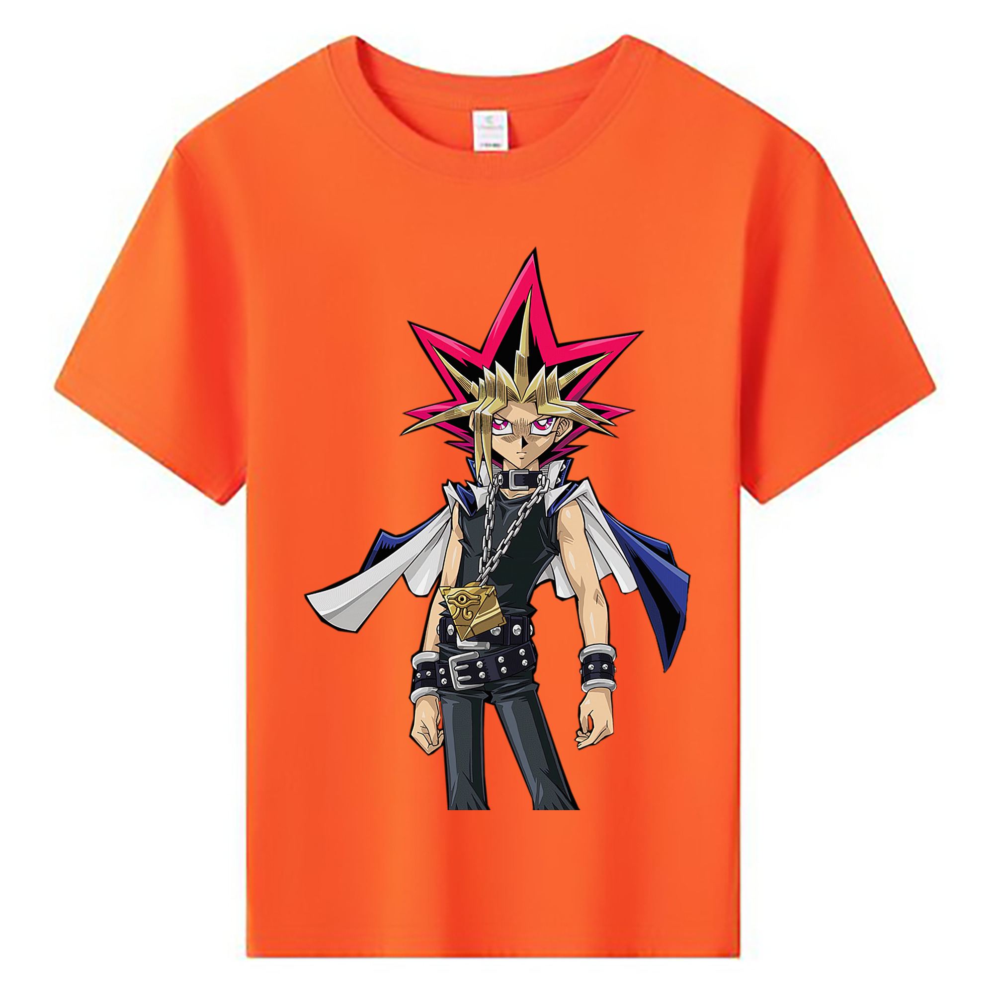 （画像用） 遊☆戯☆王 Yu-Gi-Oh! 綿100％キッズTシャツ（フロントプリント）