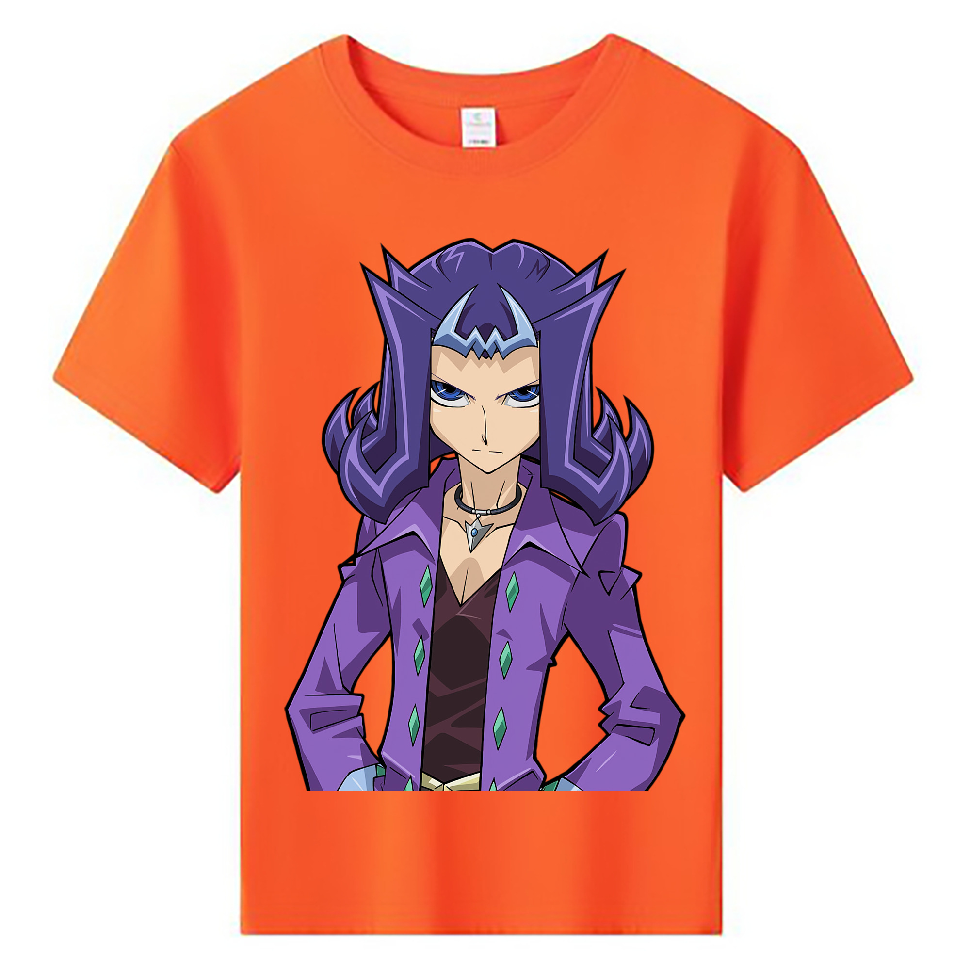 （画像用） 遊☆戯☆王 Yu-Gi-Oh! 綿100％キッズTシャツ（フロントプリント）