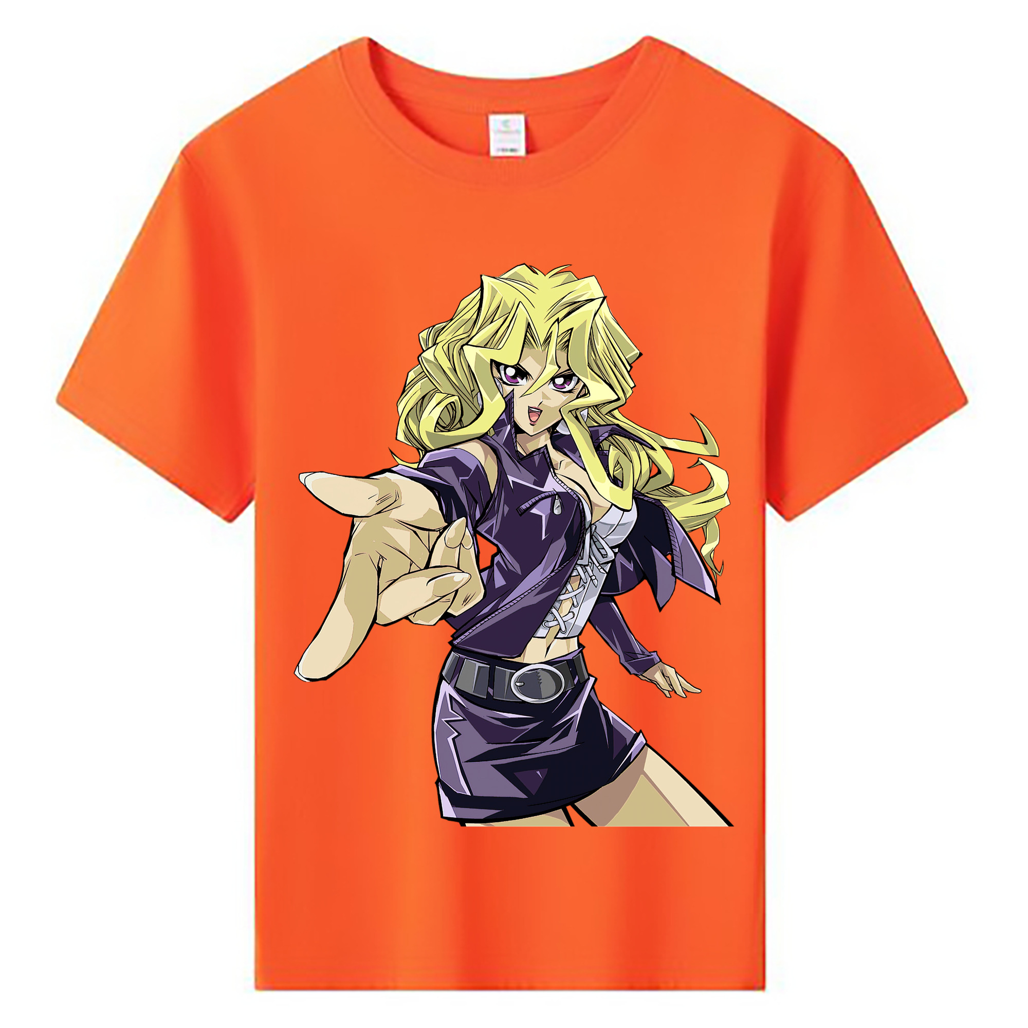 （画像用） 遊☆戯☆王 Yu-Gi-Oh! 綿100％キッズTシャツ（フロントプリント）