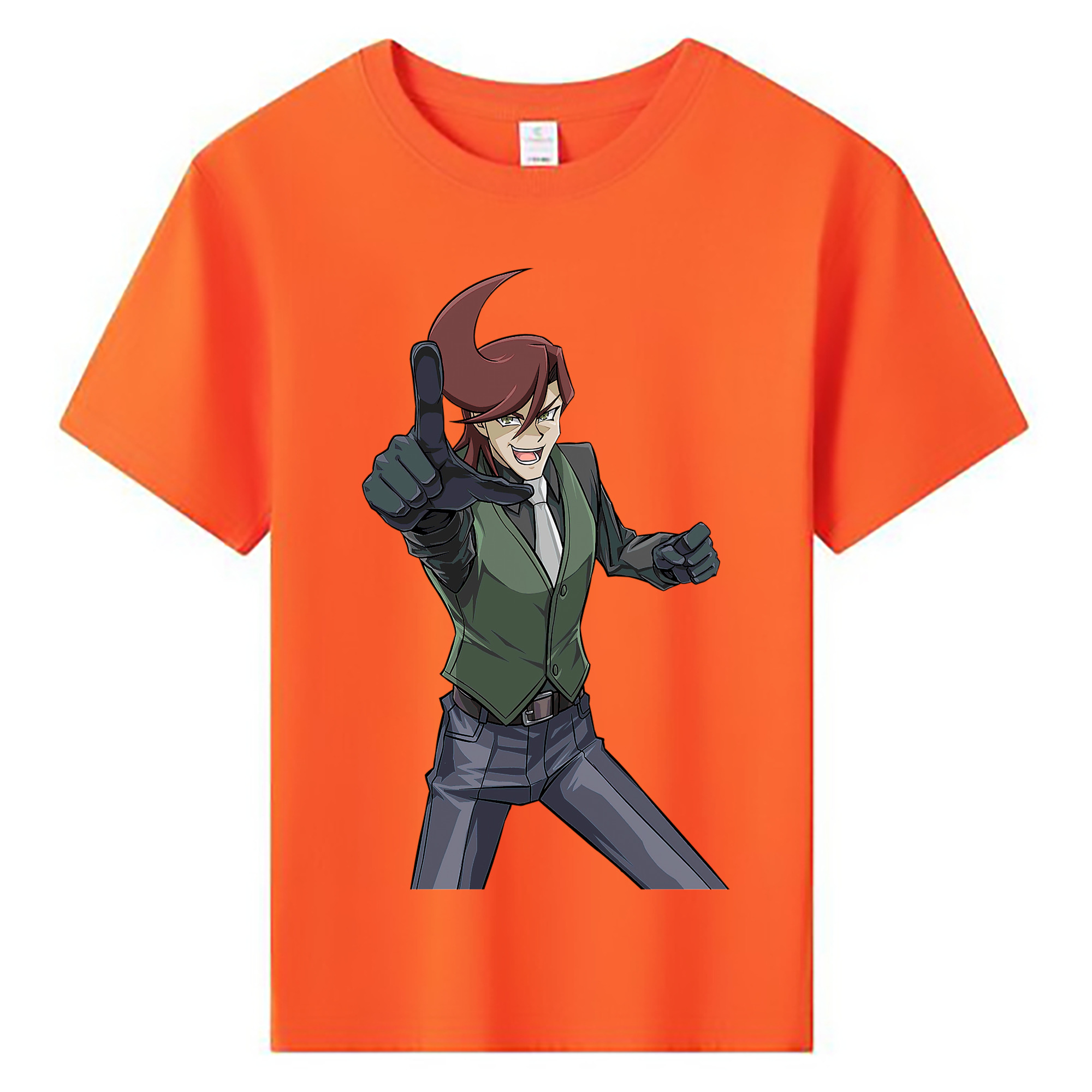 （画像用） 遊☆戯☆王 Yu-Gi-Oh! 綿100％キッズTシャツ（フロントプリント）