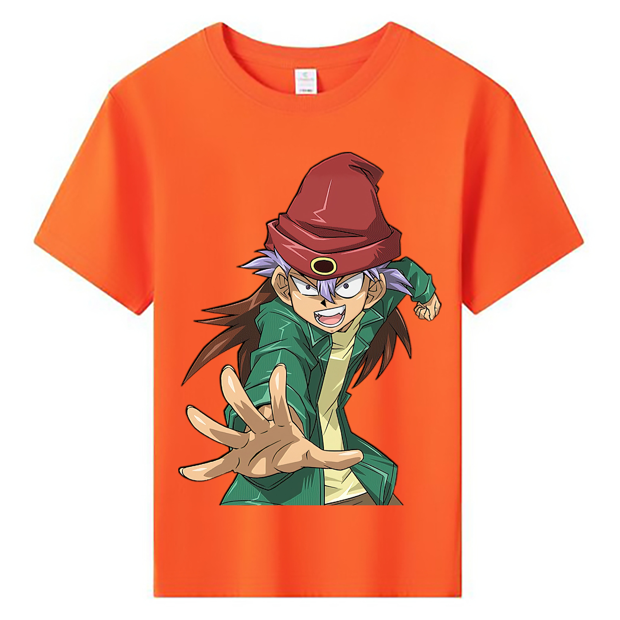 （画像用） 遊☆戯☆王 Yu-Gi-Oh! 綿100％キッズTシャツ（フロントプリント）