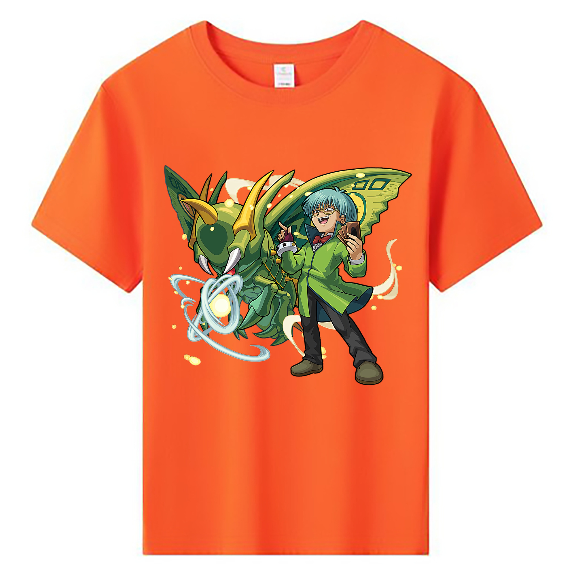 （画像用） 遊☆戯☆王 Yu-Gi-Oh! 綿100％キッズTシャツ（フロントプリント）