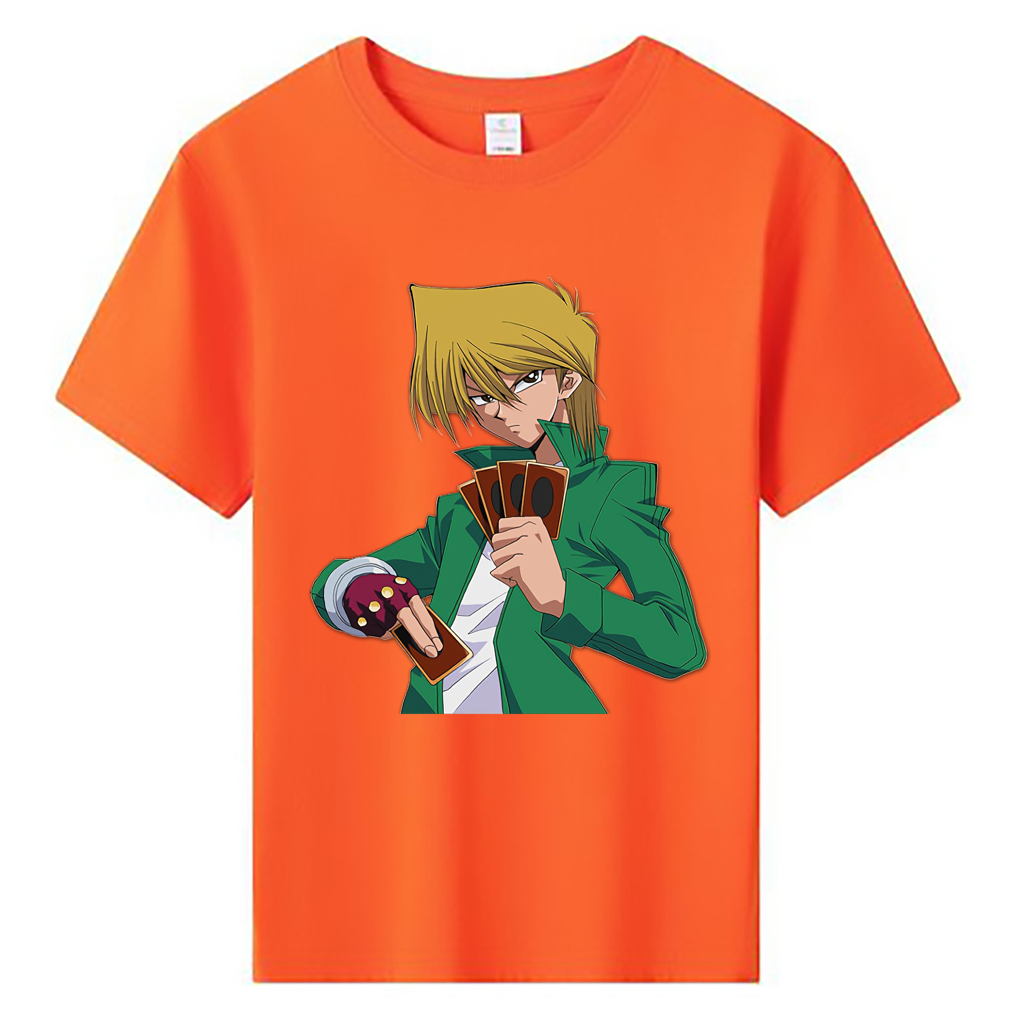 （画像用） 遊☆戯☆王 Yu-Gi-Oh! 綿100％キッズTシャツ（フロントプリント）