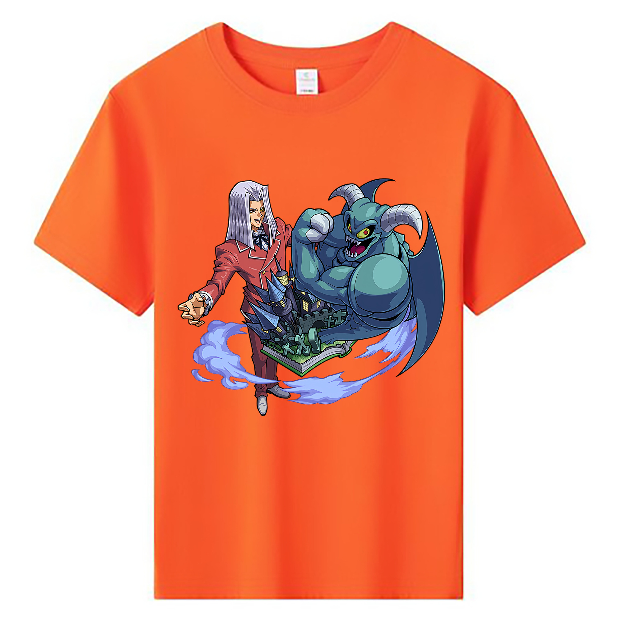 （画像用） 遊☆戯☆王 Yu-Gi-Oh! 綿100％キッズTシャツ（フロントプリント）