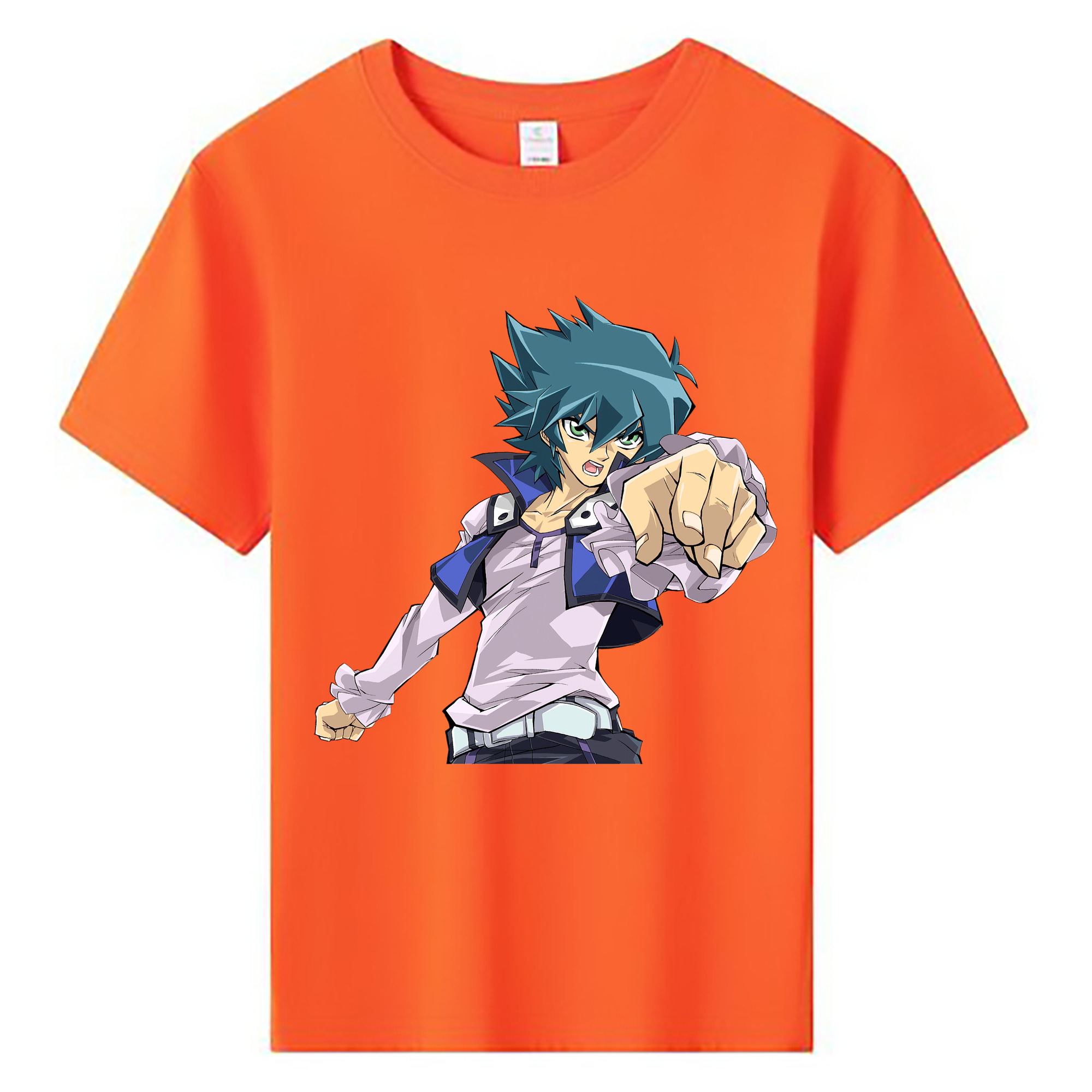（画像用） 遊☆戯☆王 Yu-Gi-Oh! 綿100％キッズTシャツ（フロントプリント）