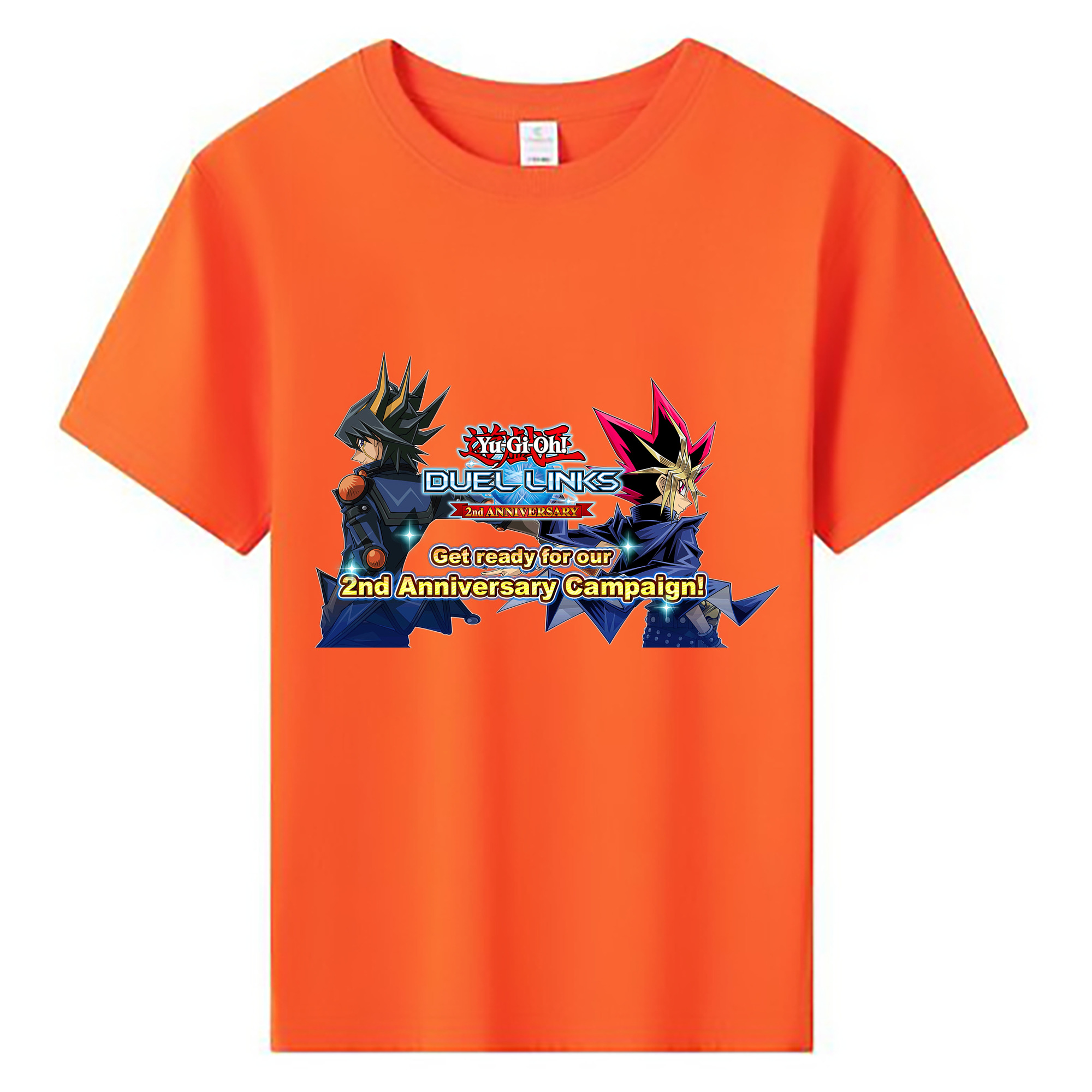 （画像用） 遊☆戯☆王 Yu-Gi-Oh! 綿100％キッズTシャツ（フロントプリント）