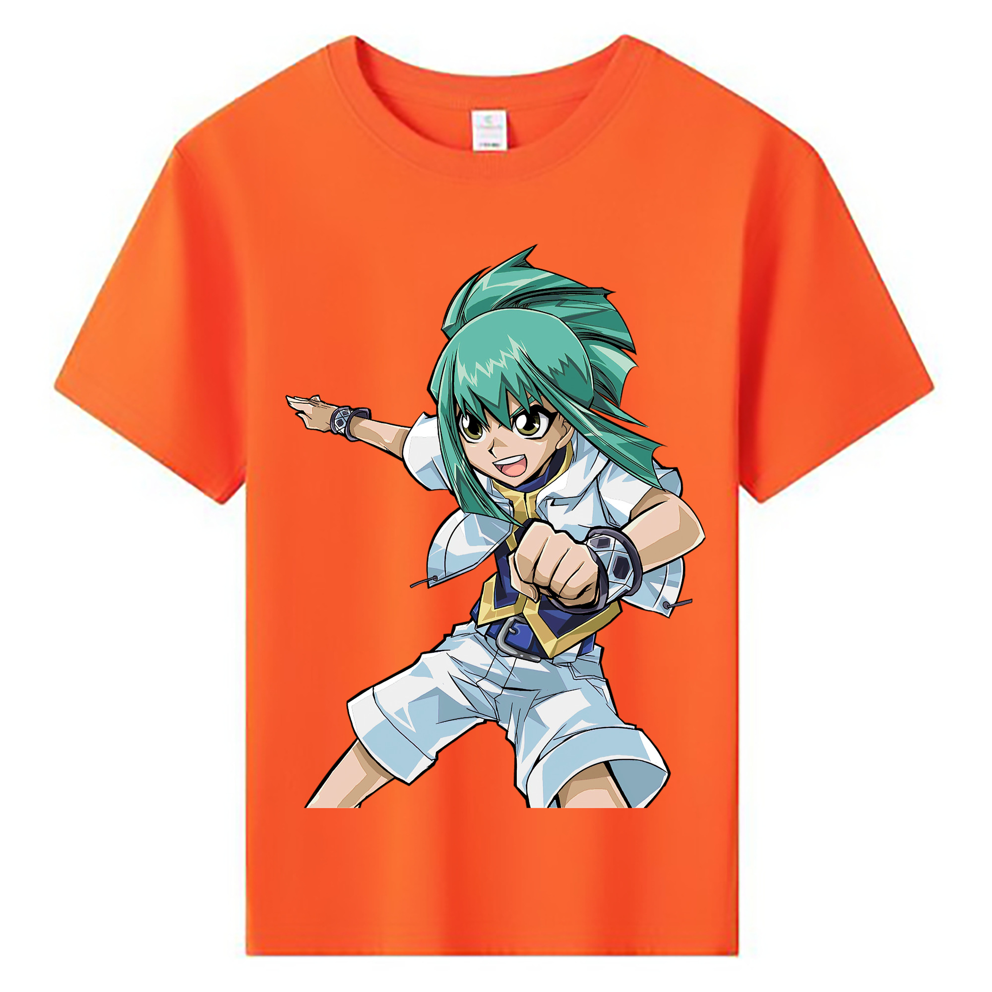 （画像用） 遊☆戯☆王 Yu-Gi-Oh! 綿100％キッズTシャツ（フロントプリント）