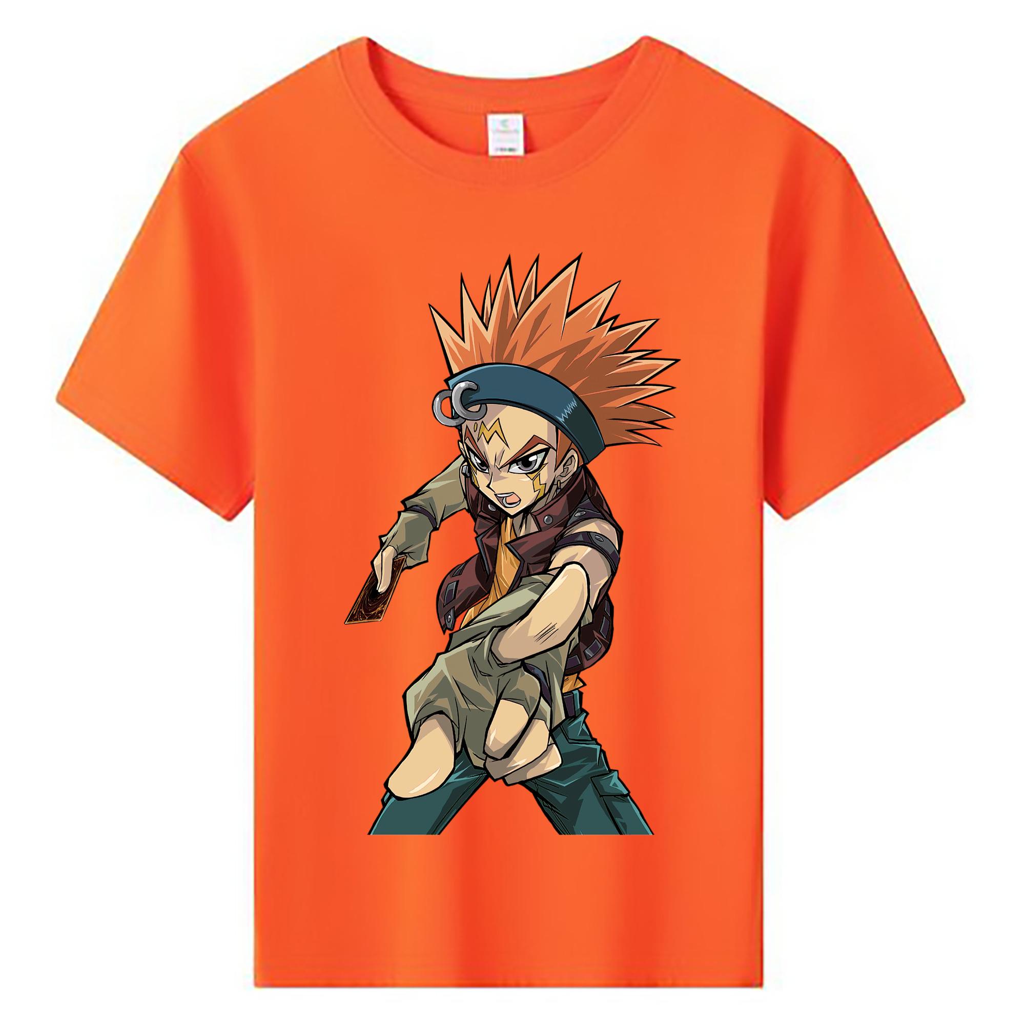 （画像用） 遊☆戯☆王 Yu-Gi-Oh! 綿100％キッズTシャツ（フロントプリント）