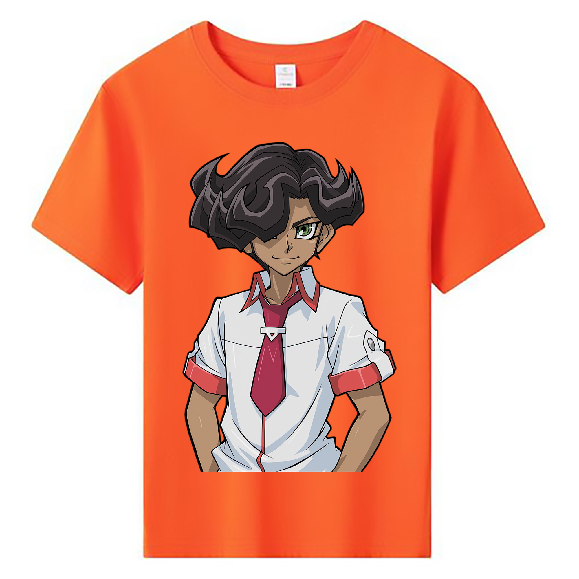（画像用） 遊☆戯☆王 Yu-Gi-Oh! 綿100％キッズTシャツ（フロントプリント）