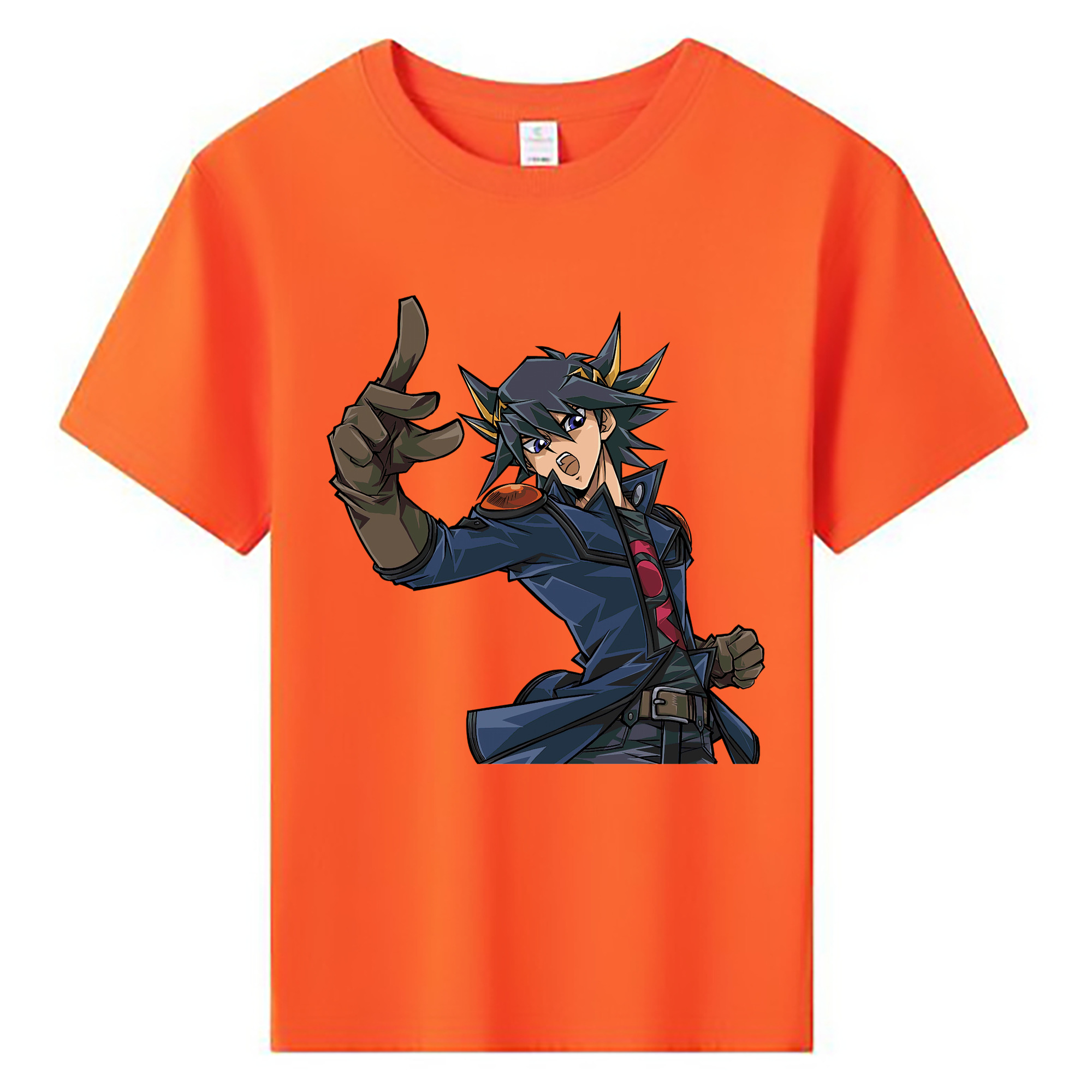 （画像用） 遊☆戯☆王 Yu-Gi-Oh! 綿100％キッズTシャツ（フロントプリント）
