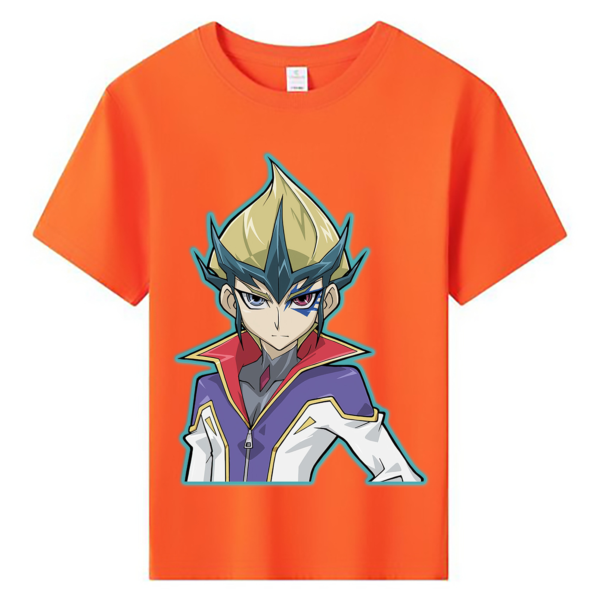 （画像用） 遊☆戯☆王 Yu-Gi-Oh! 綿100％キッズTシャツ（フロントプリント）
