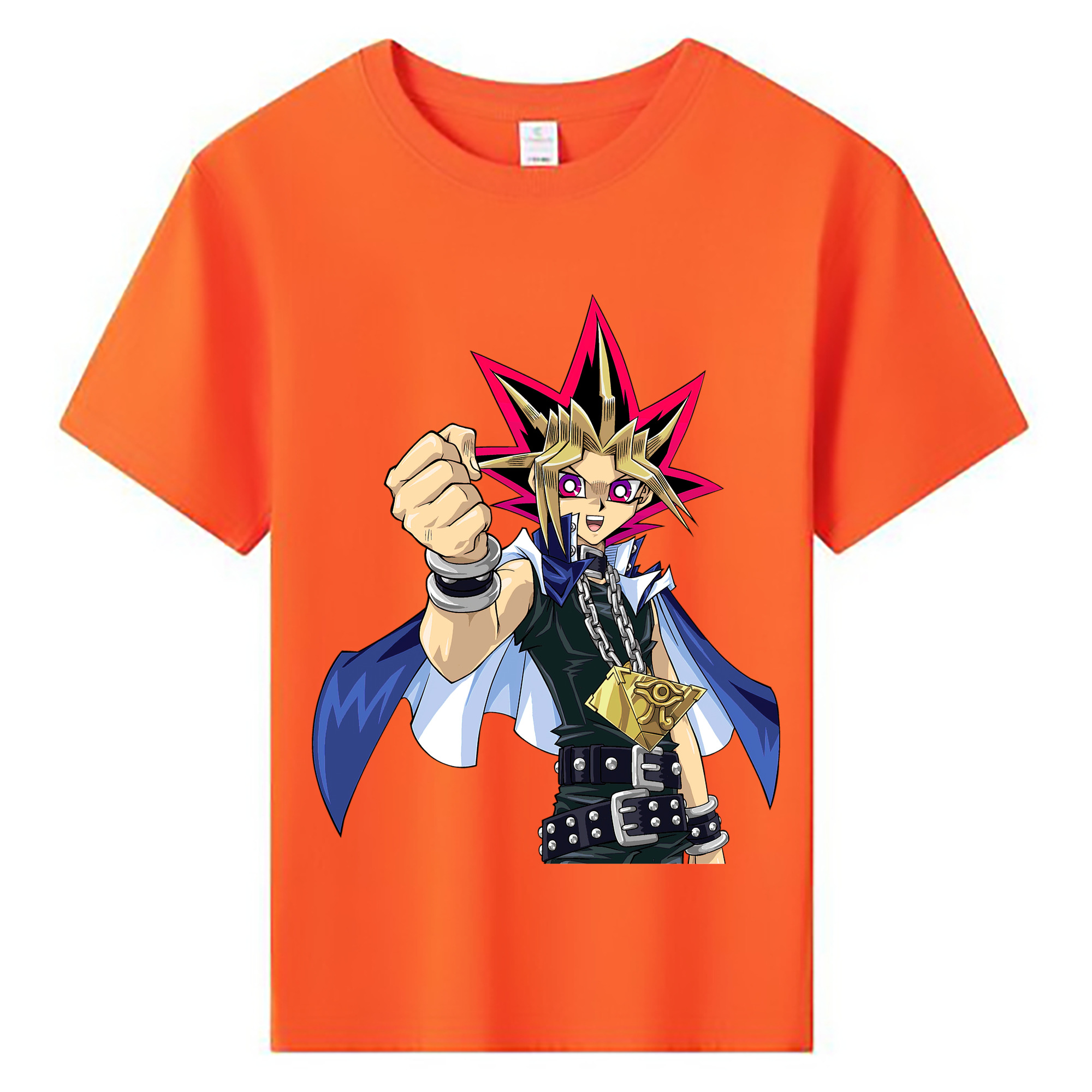 （画像用） 遊☆戯☆王 Yu-Gi-Oh! 綿100％キッズTシャツ（フロントプリント）