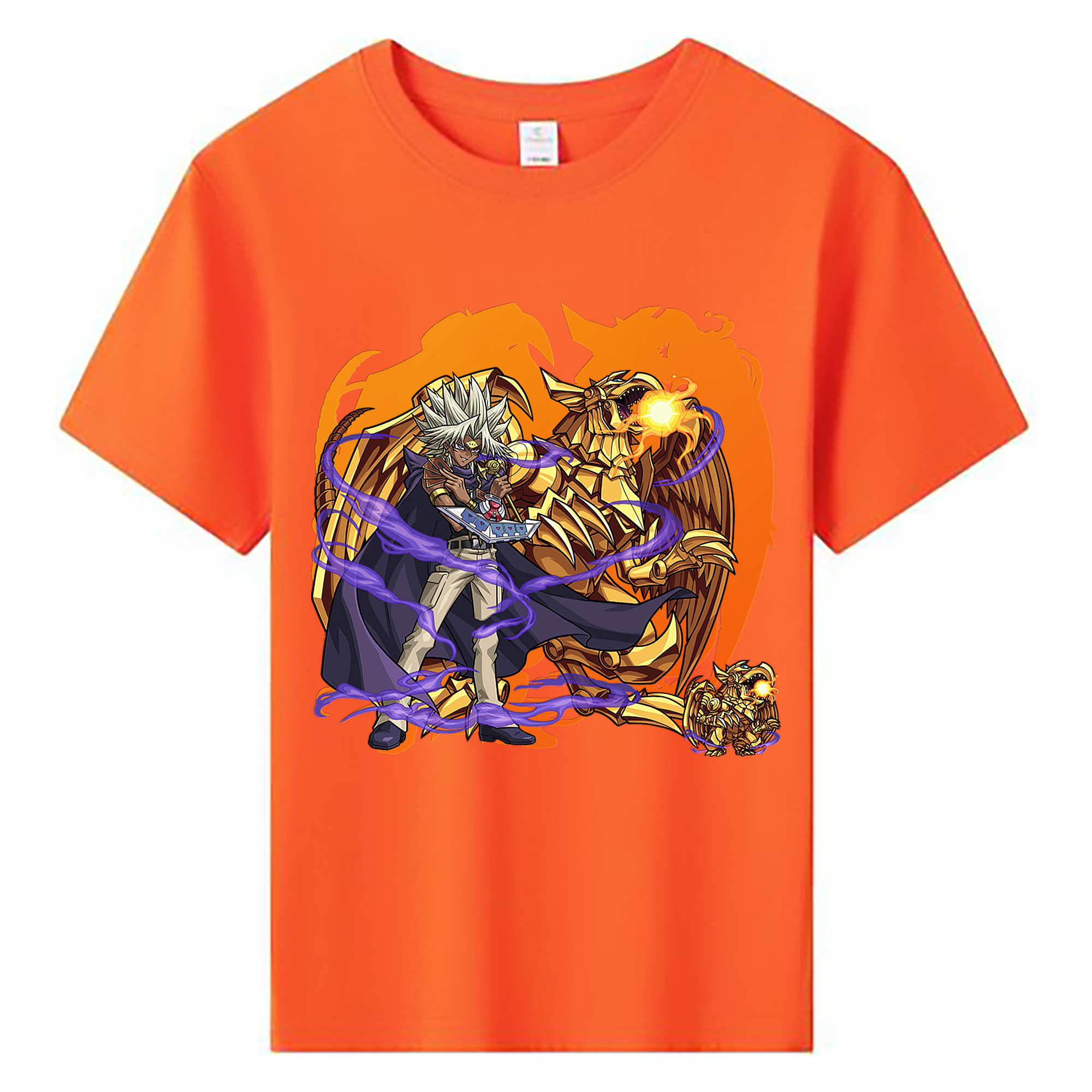 （画像用） 遊☆戯☆王 Yu-Gi-Oh! 綿100％キッズTシャツ（フロントプリント）