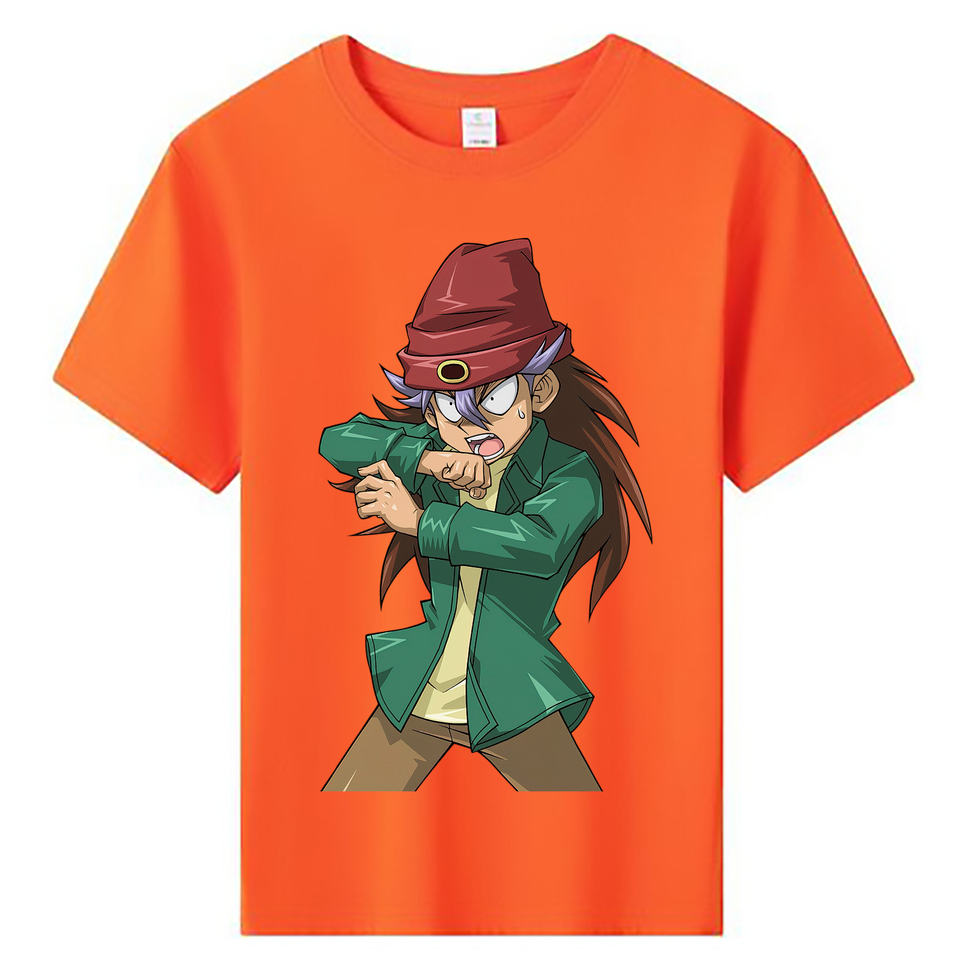 （画像用） 遊☆戯☆王 Yu-Gi-Oh! 綿100％キッズTシャツ（フロントプリント）